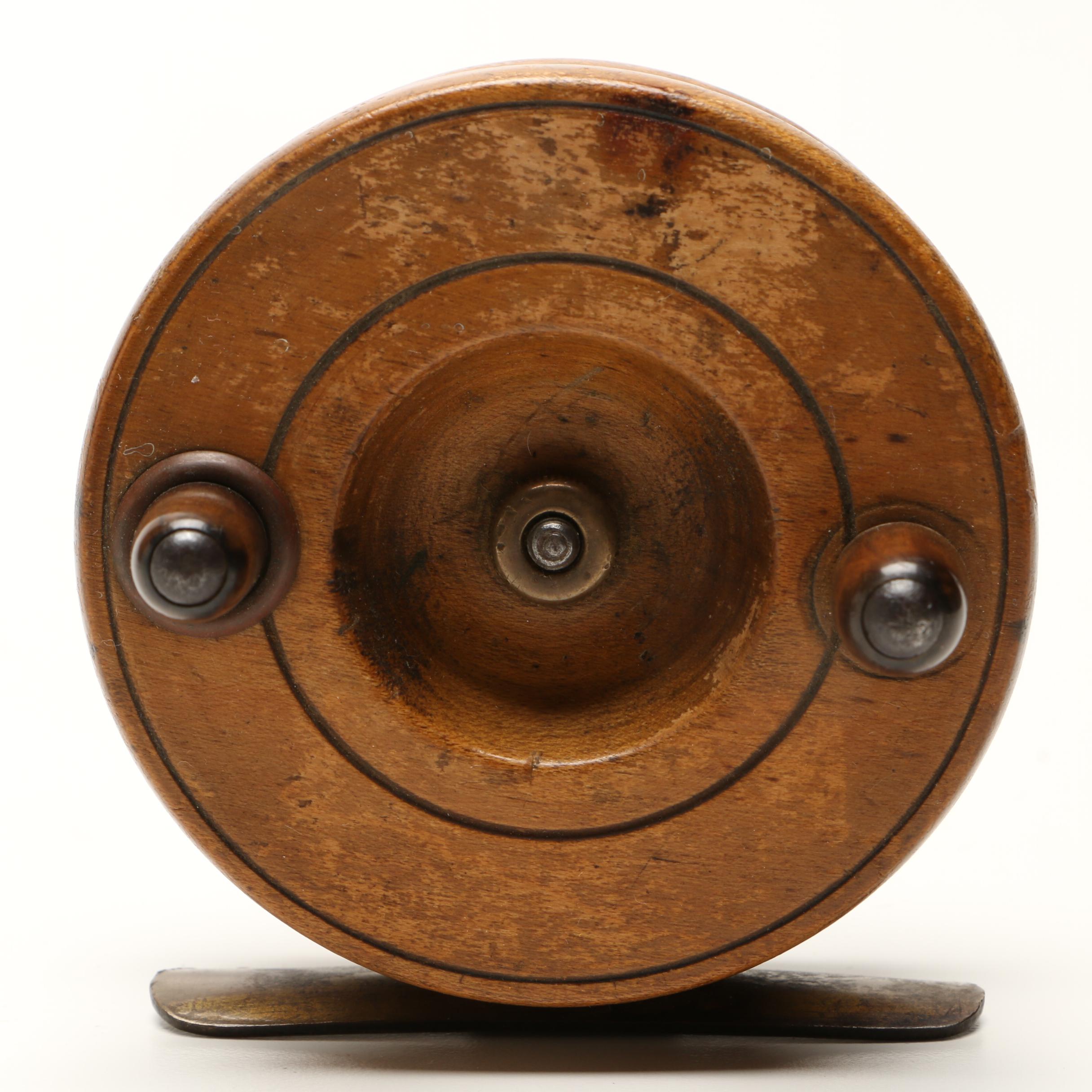Nottingham Style Wooden Fishing Reel