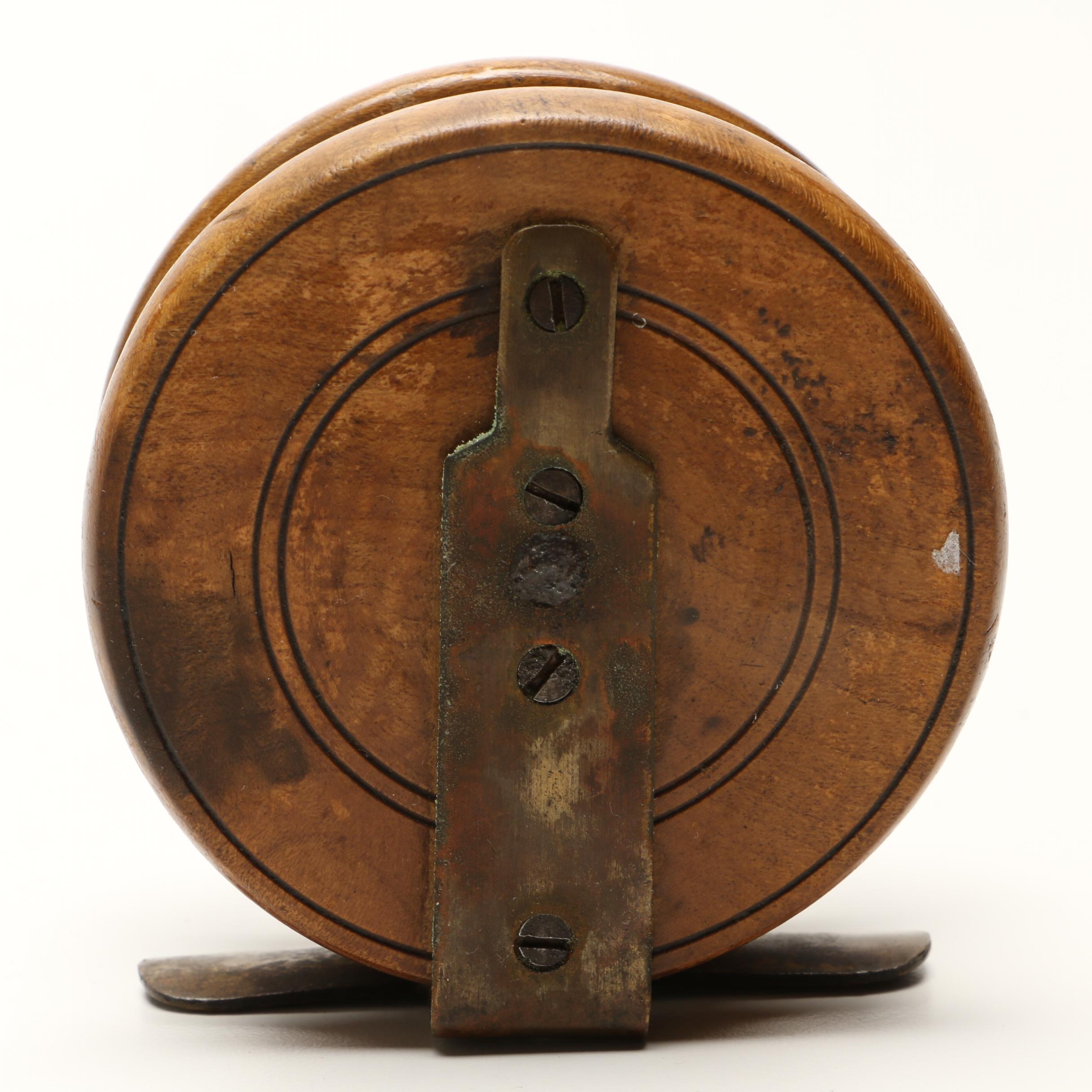 Nottingham Style Wooden Fishing Reel