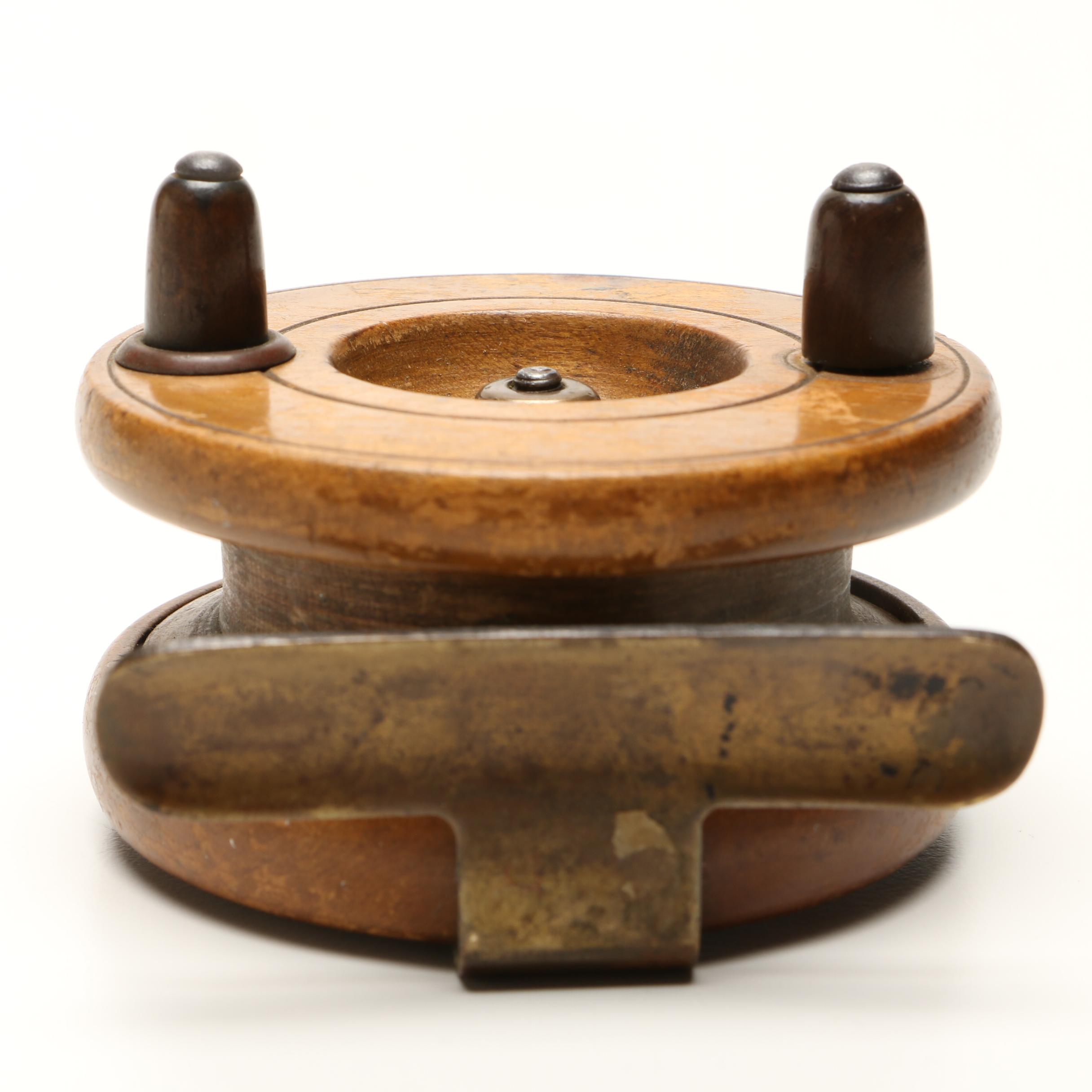Nottingham Style Wooden Fishing Reel