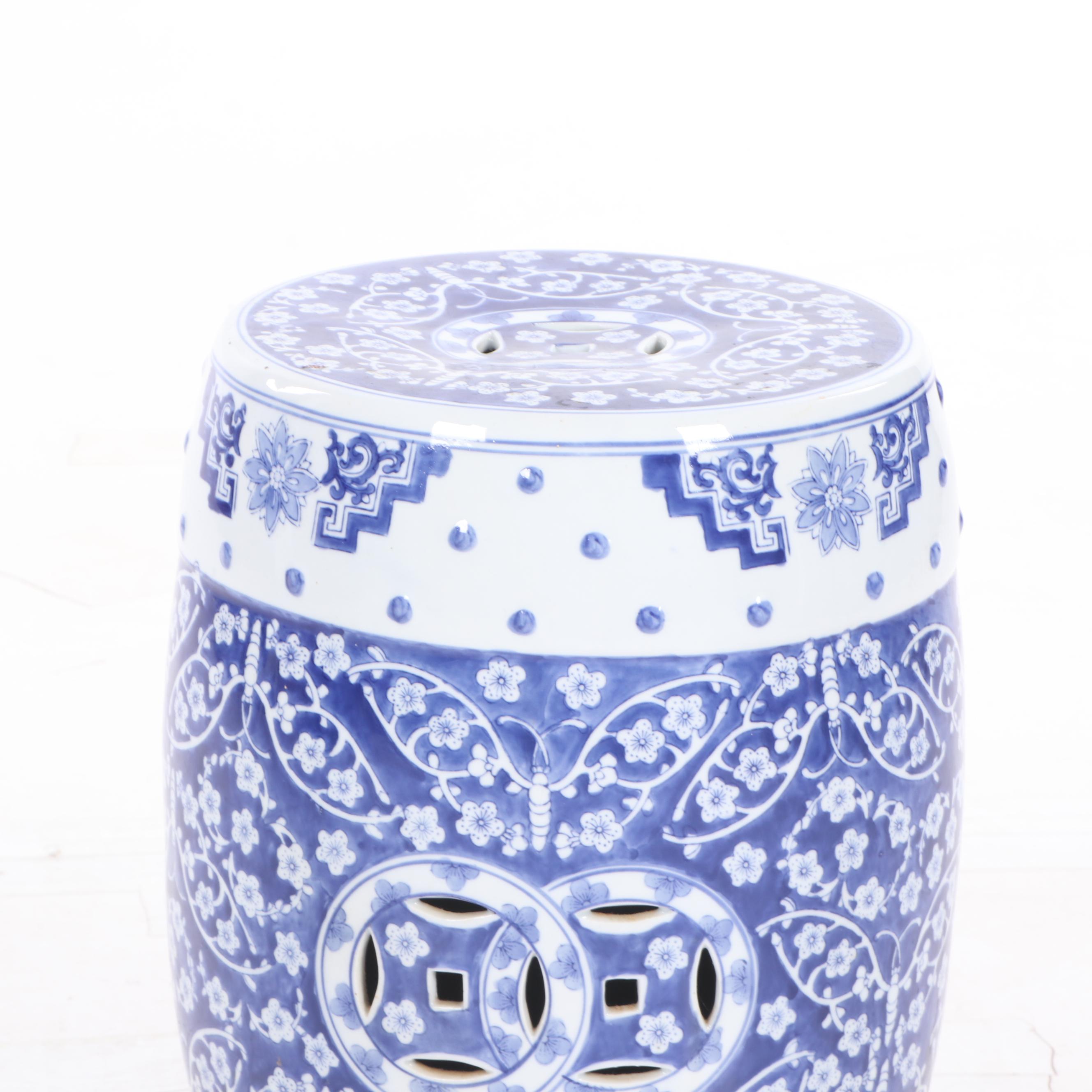 Chinese Ceramic Garden Stool