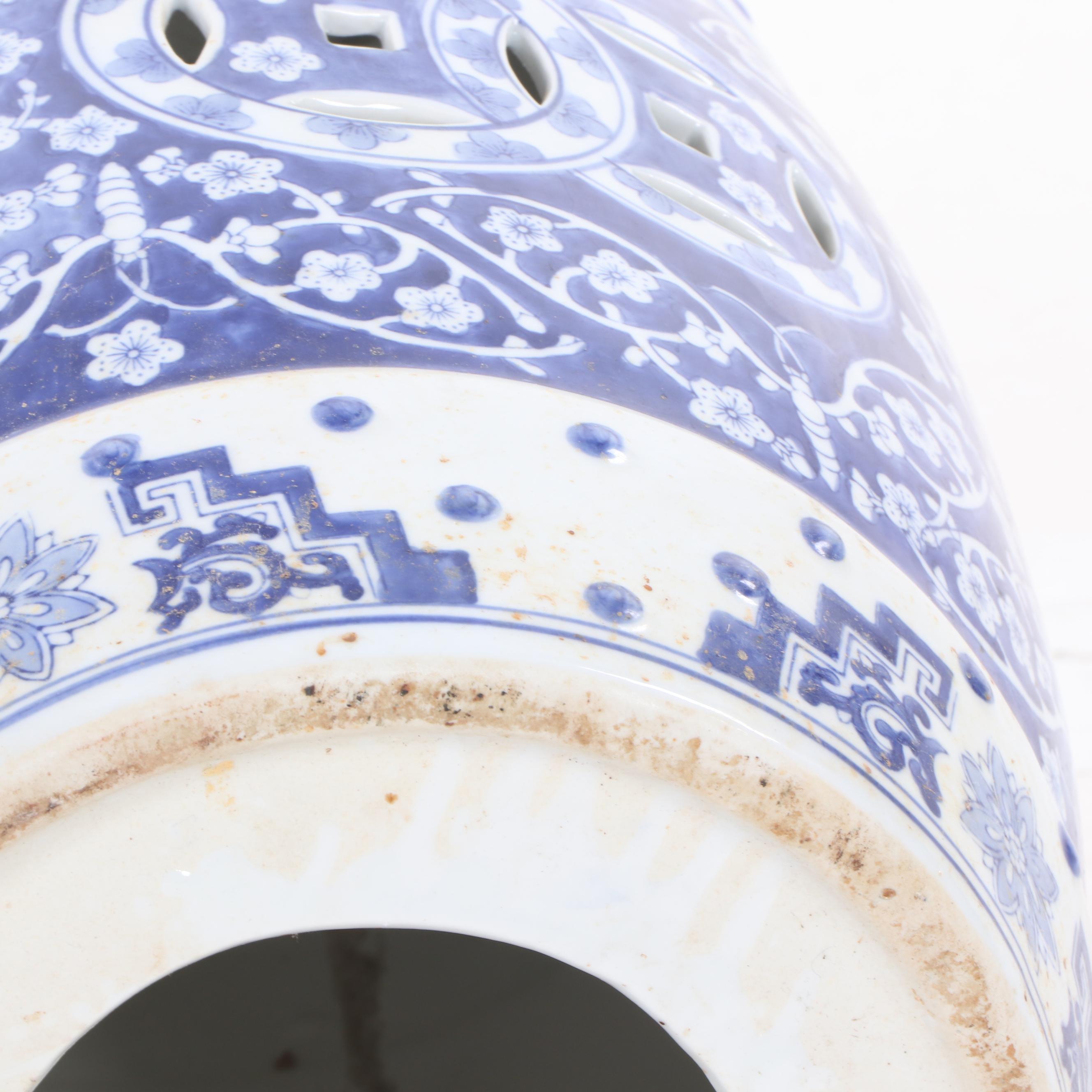 Chinese Ceramic Garden Stool