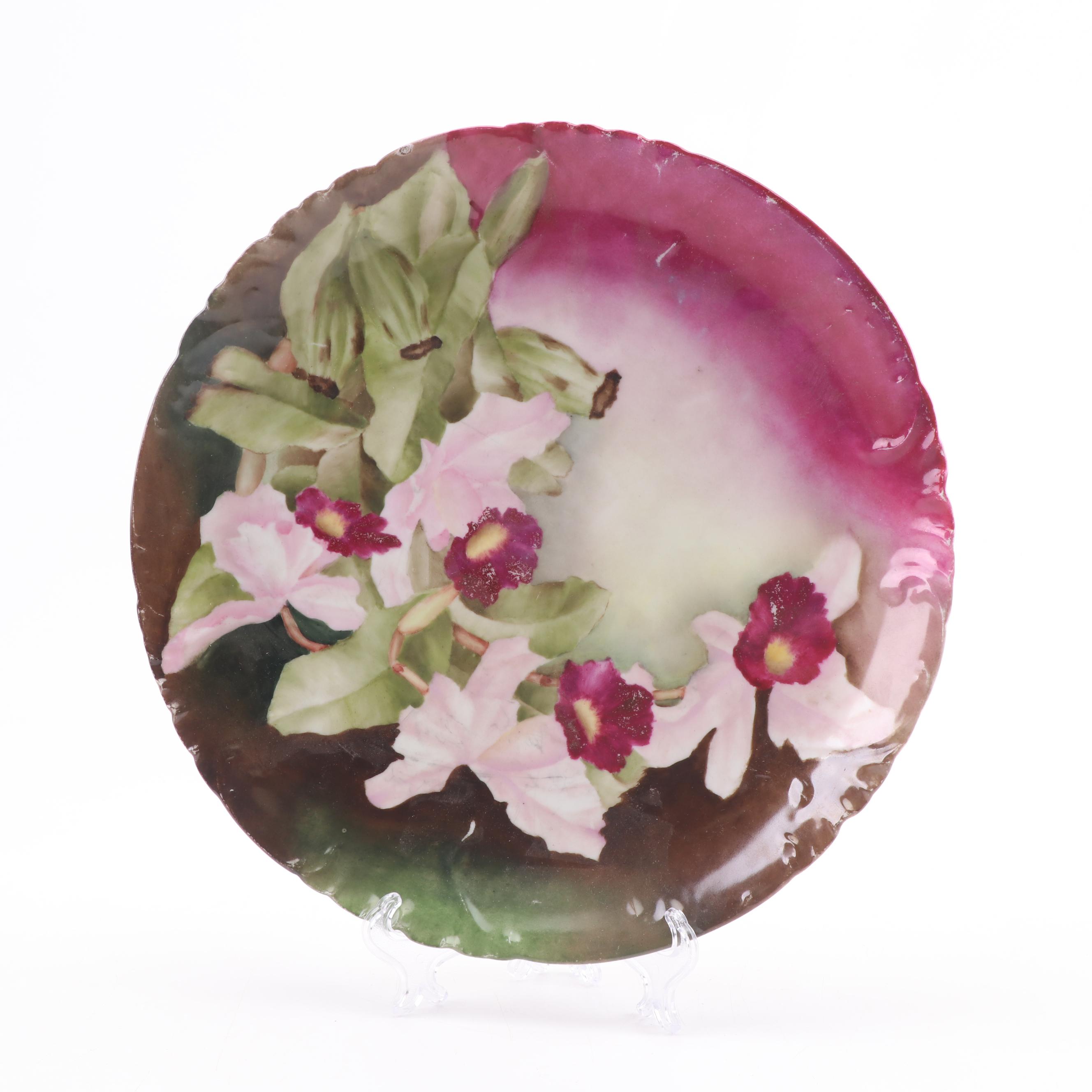 Hand-Painted Haviland Limoges Porcelain Platter