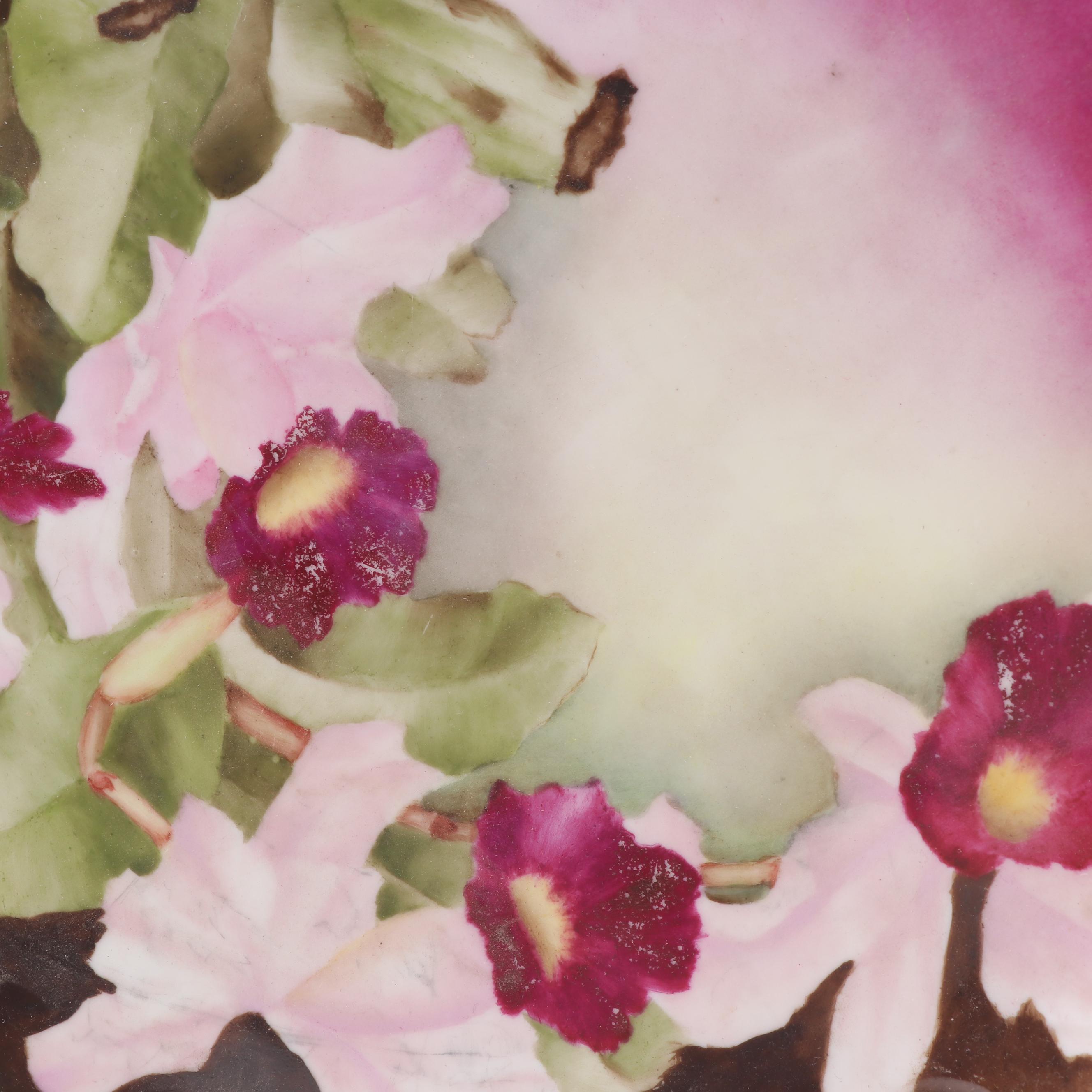 Hand-Painted Haviland Limoges Porcelain Platter