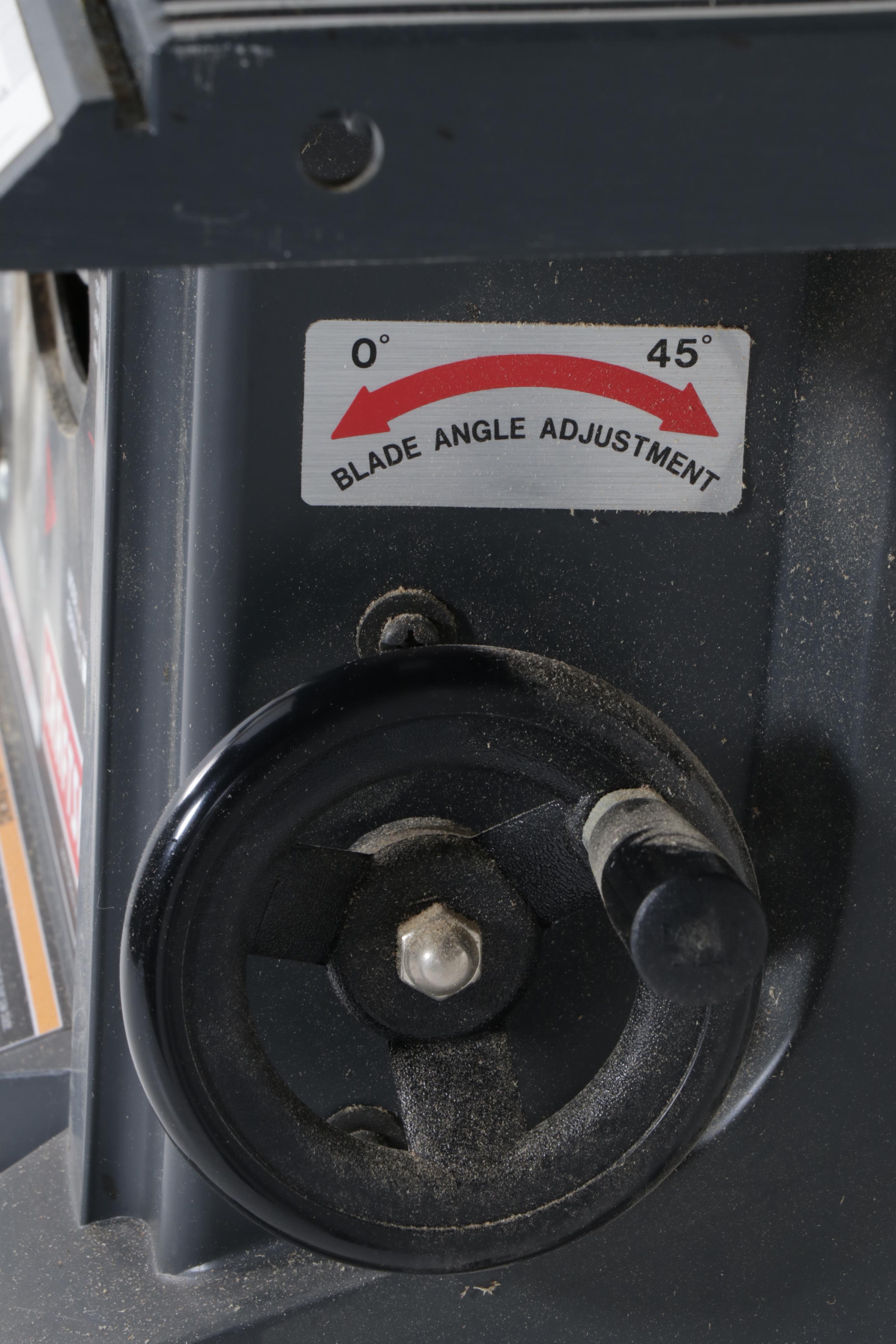 Craftsman 10-inch Table Saw with Stand