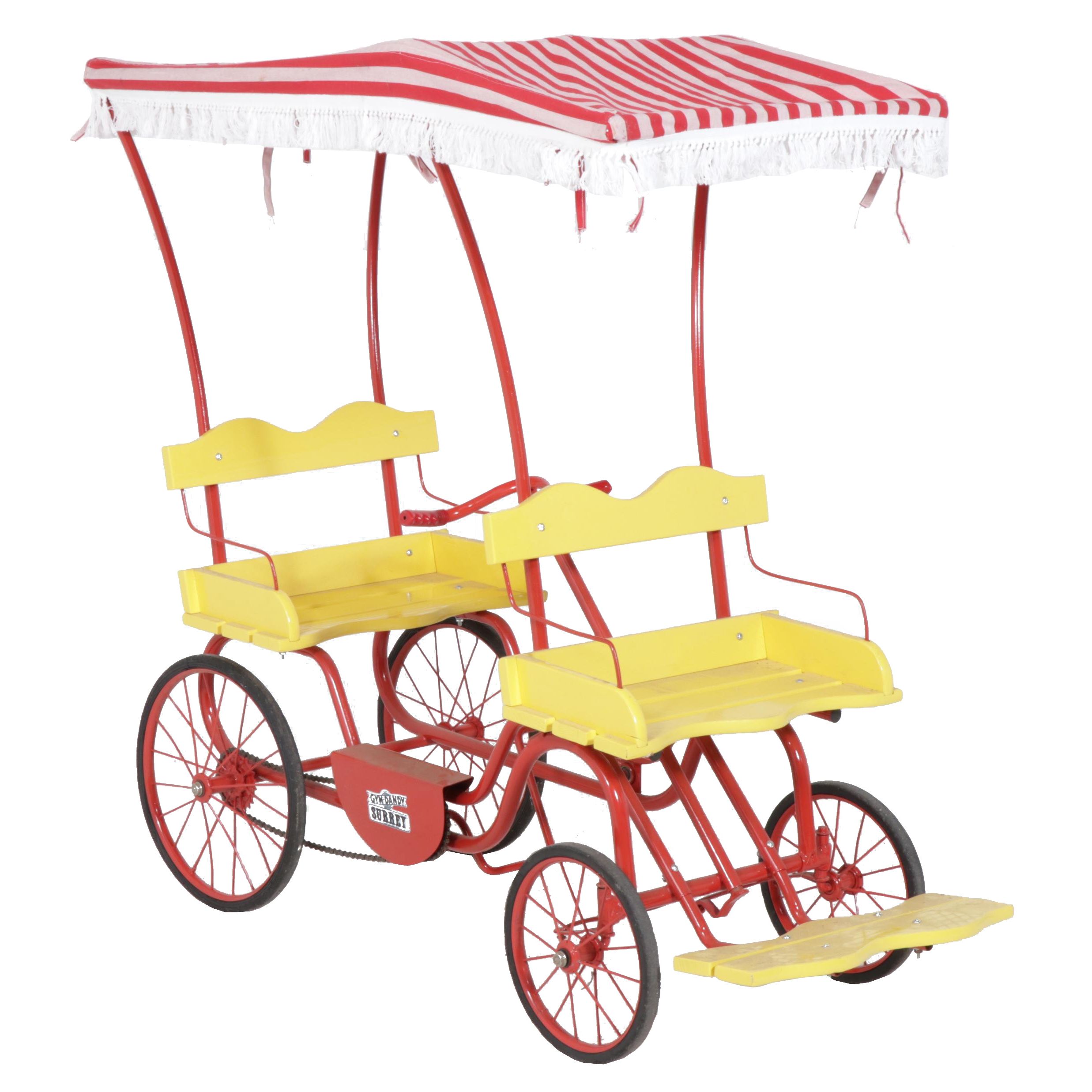 Vintage Children's Gym-Dandy Surrey Pedal Car