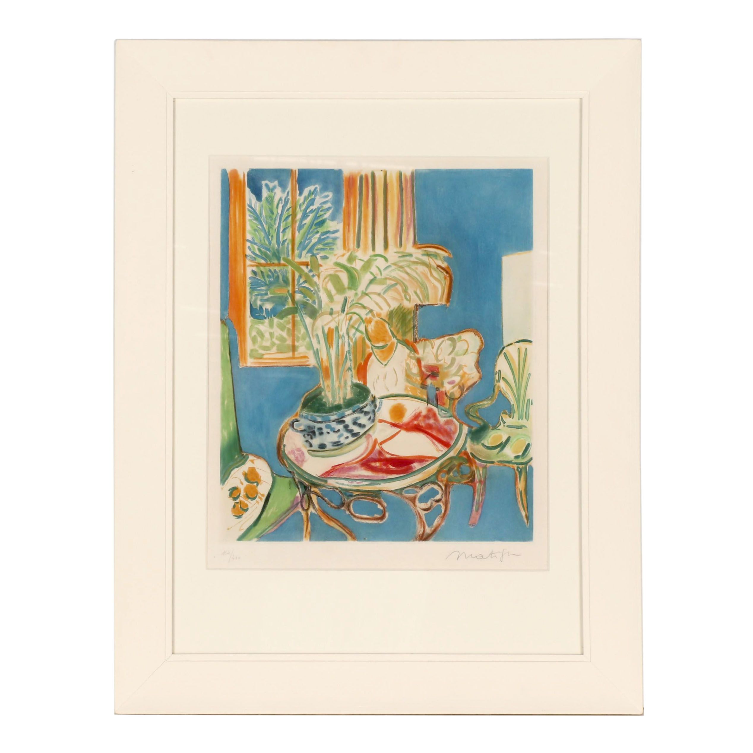 After Henri Matisse Aquatint 