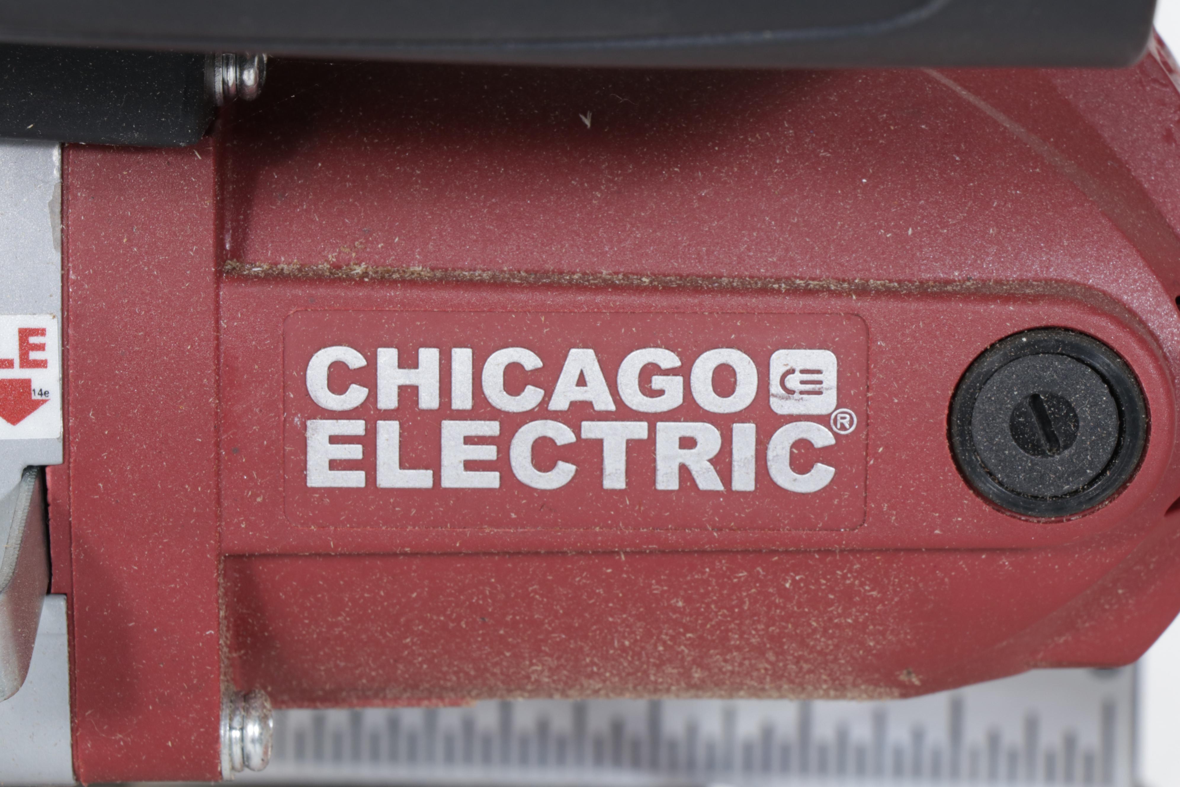 Chicago Electric 10-Inch Compound Miter Saw with Stand