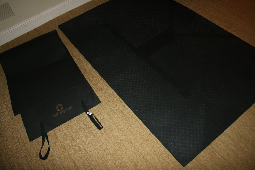 Schwinn Pro IC Spin Bike and Exercise Mats