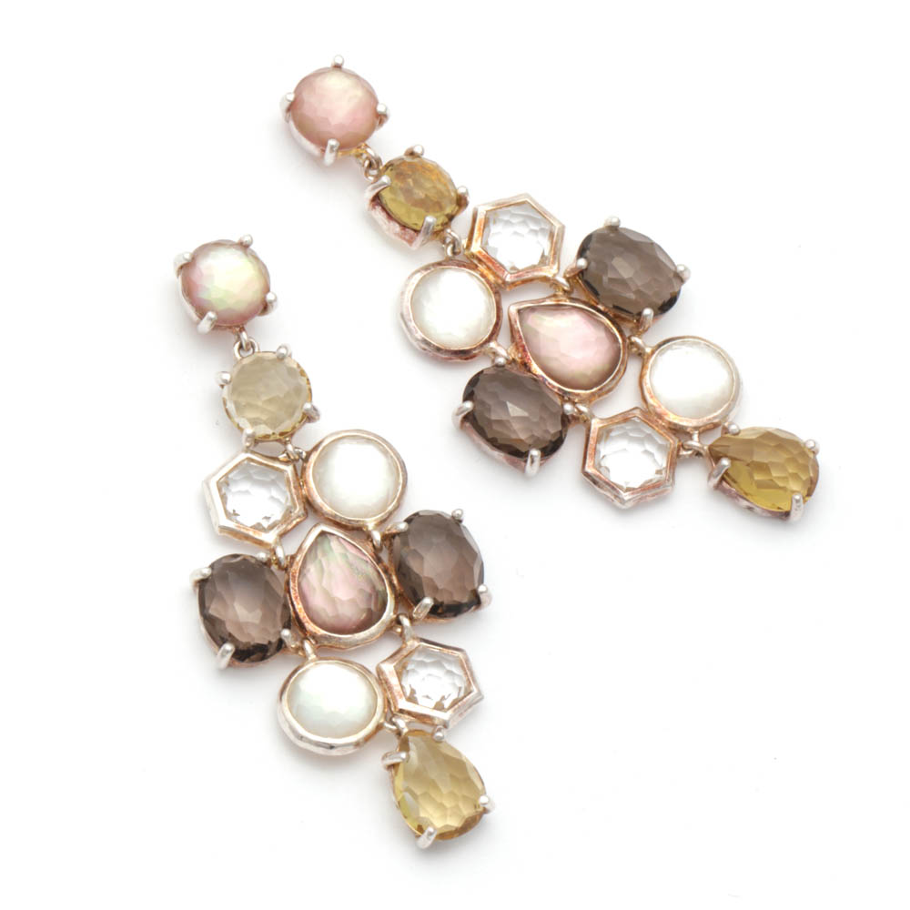 Ippolita Sterling Silver Multi-Gemstone Earrings