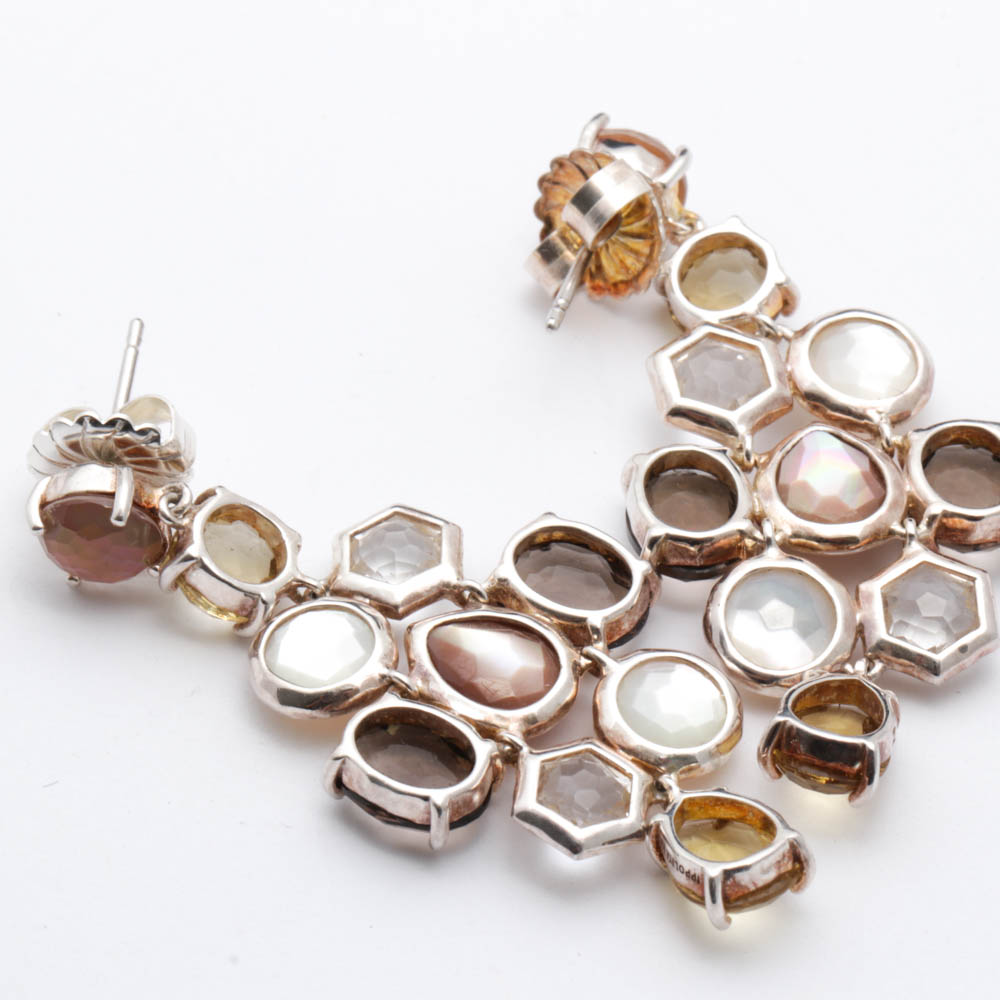 Ippolita Sterling Silver Multi-Gemstone Earrings