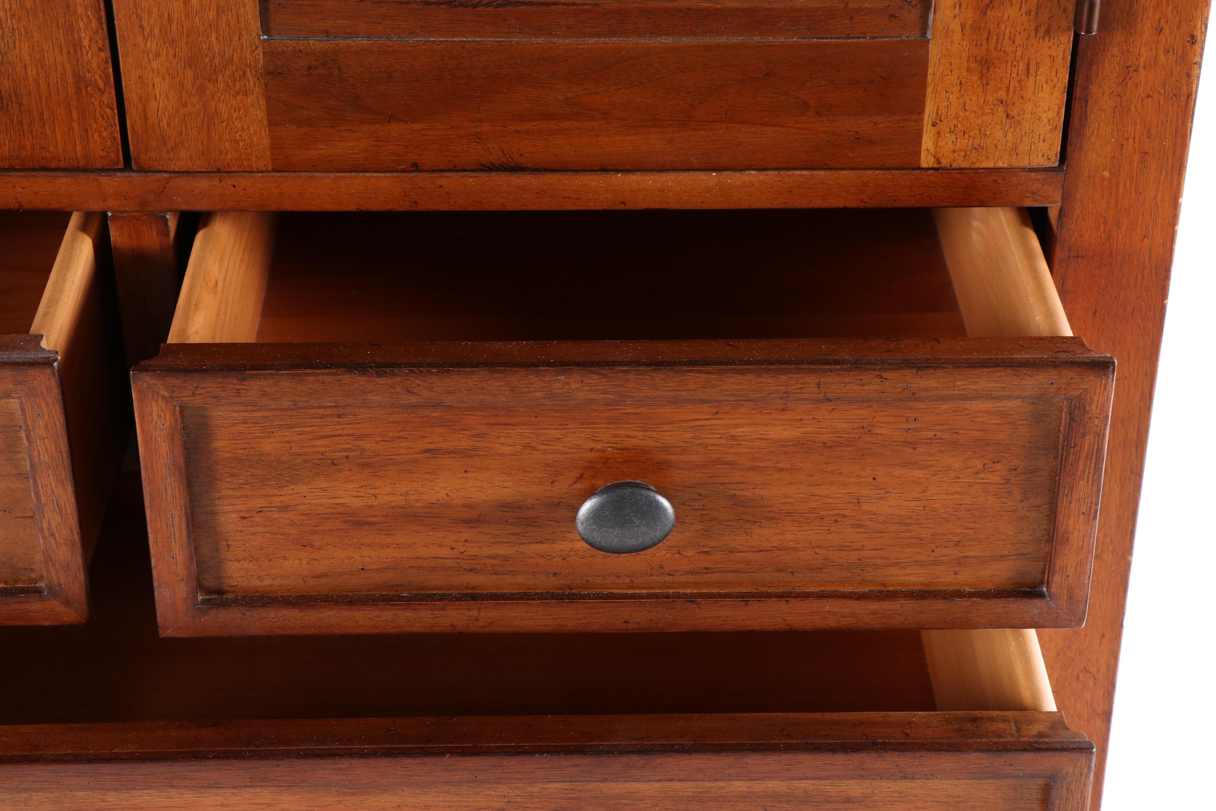 Ethan Allen Walnut Armoire, Contemporary