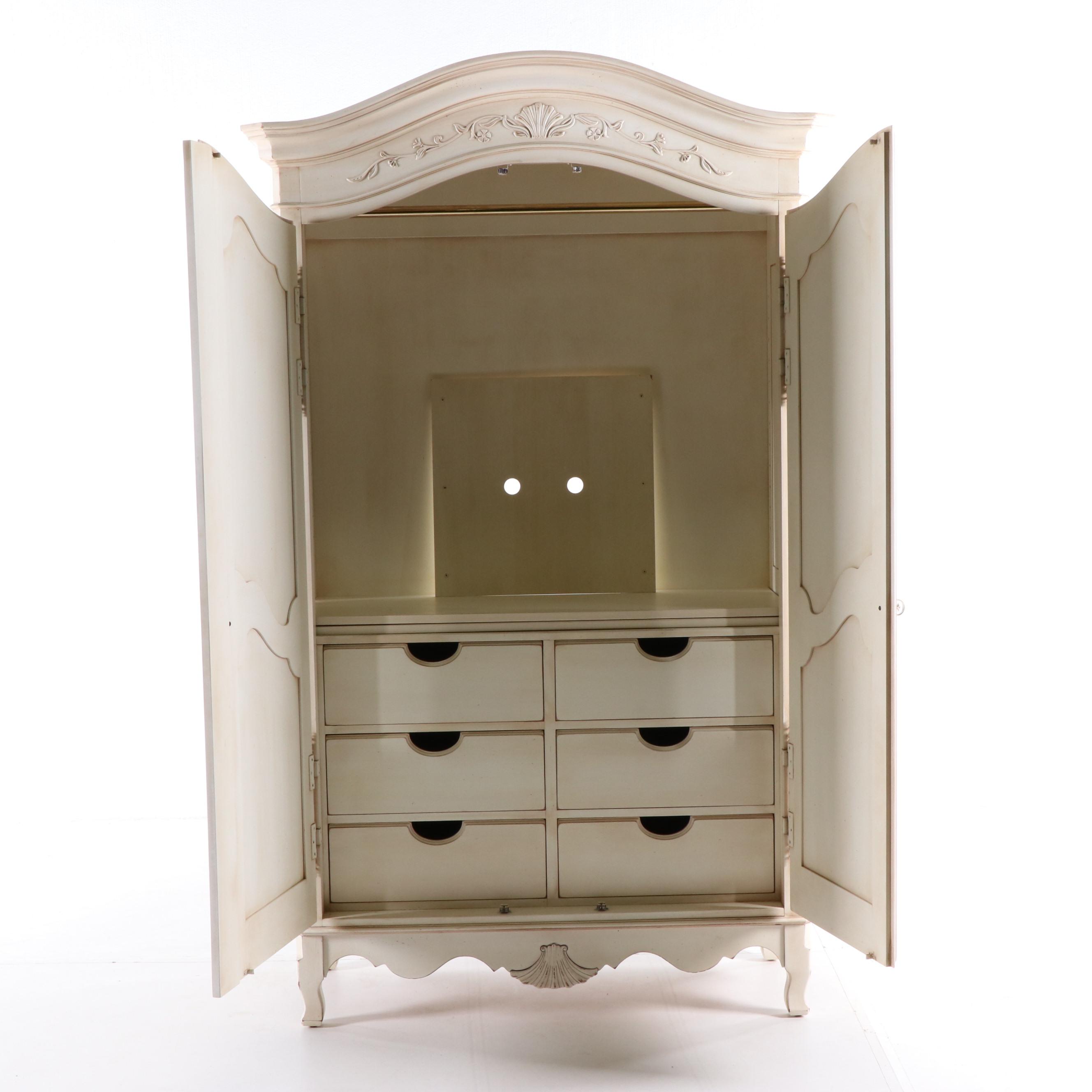 "Maison" by Ethan Allen French Country Style Armoire, Contemporary