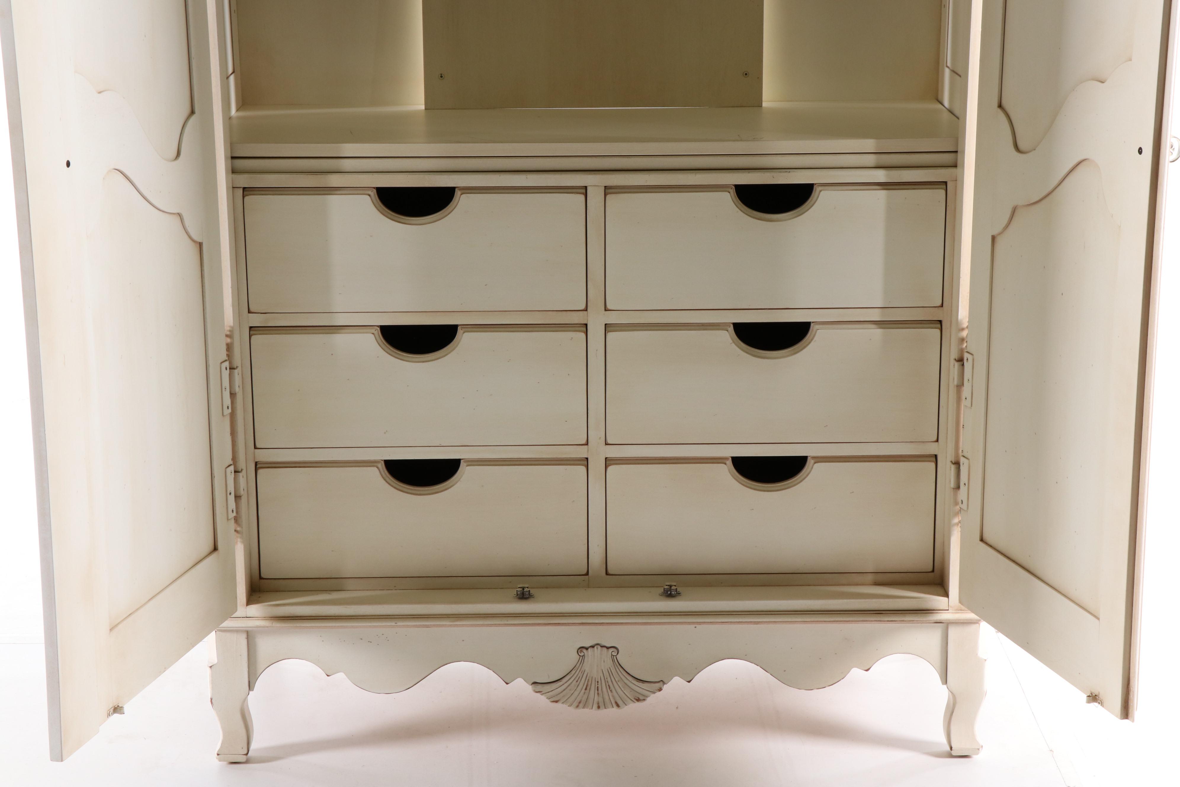 "Maison" by Ethan Allen French Country Style Armoire, Contemporary