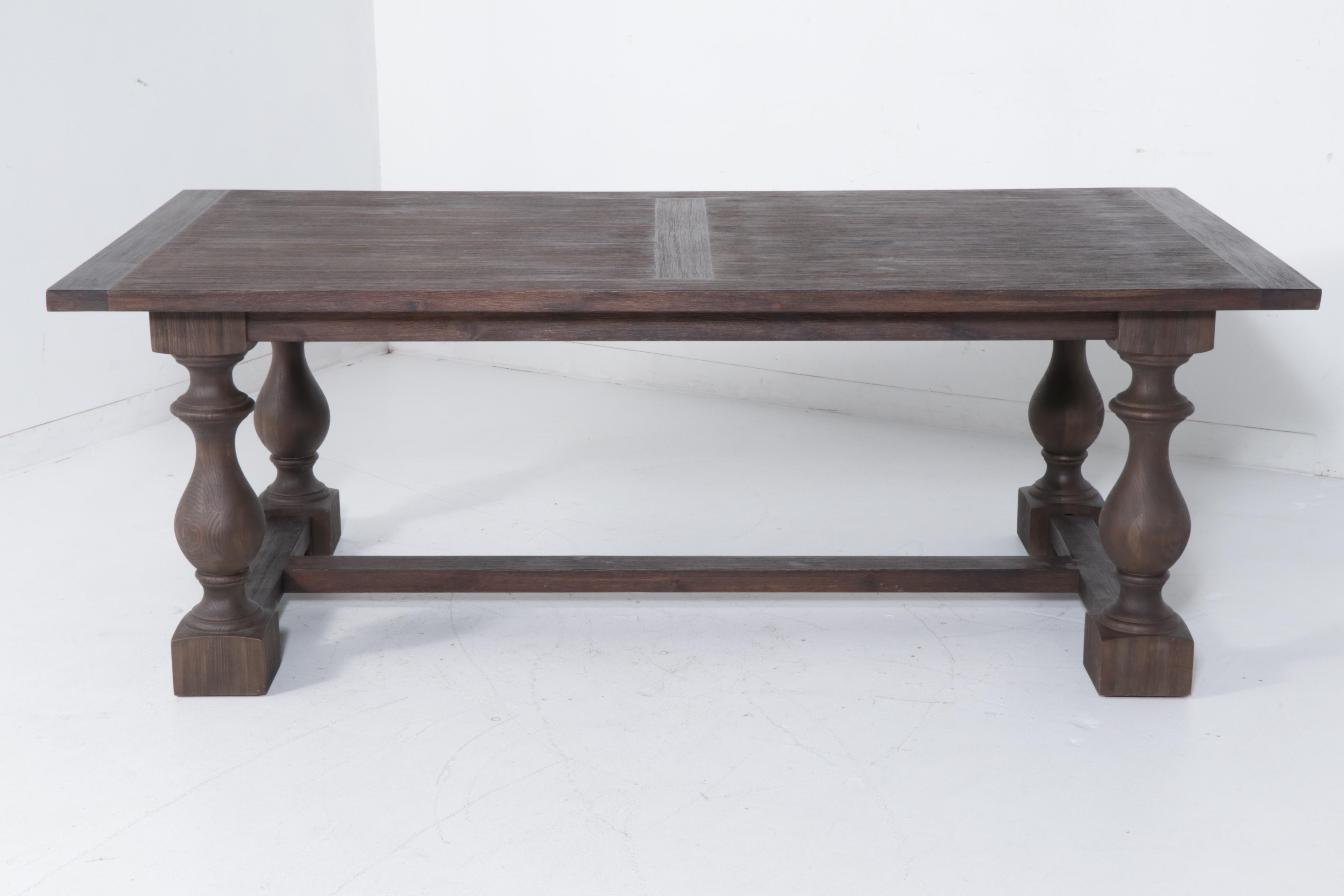 Restoration Hardware 17th Century Style Monastery 84" Dining Table