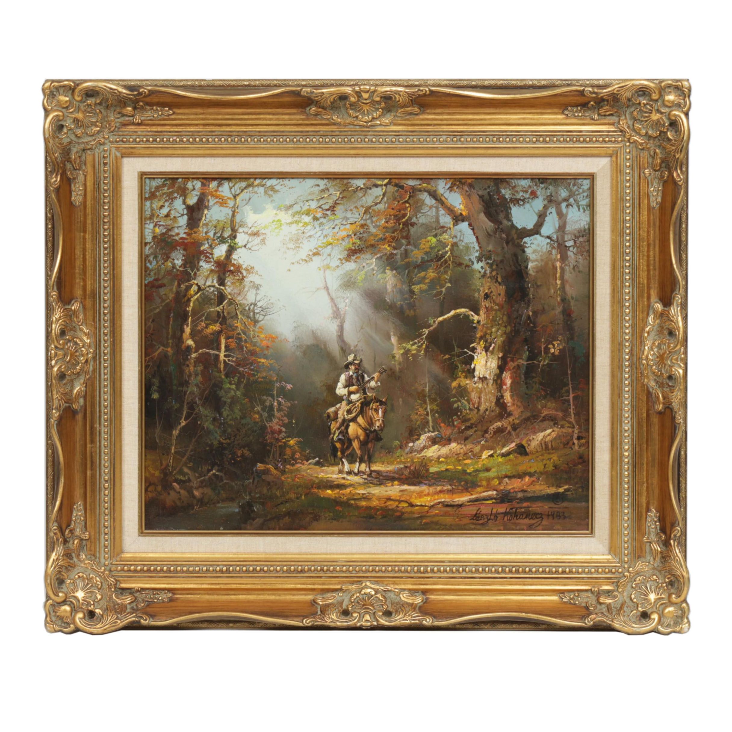 Laszlo Kohanecz Oil Painting