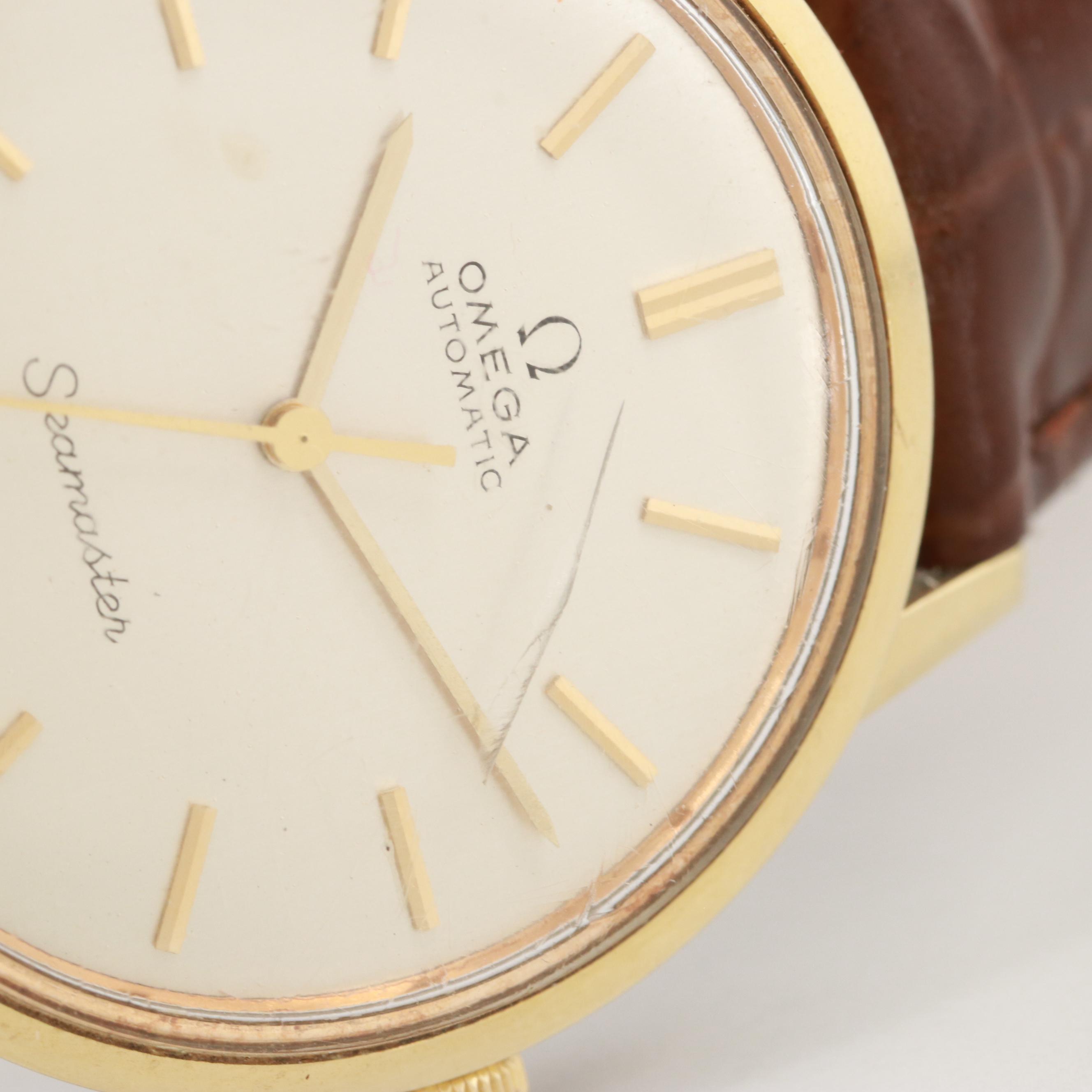 Vintage Omega Seamaster Stainless Steel Automatic Watch