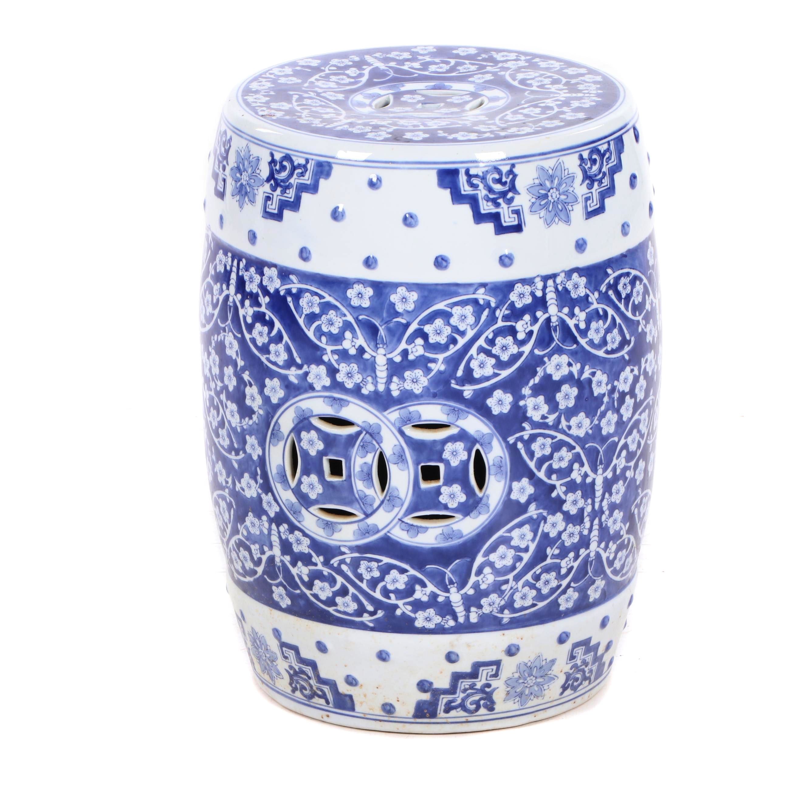 Chinese Ceramic Garden Stool