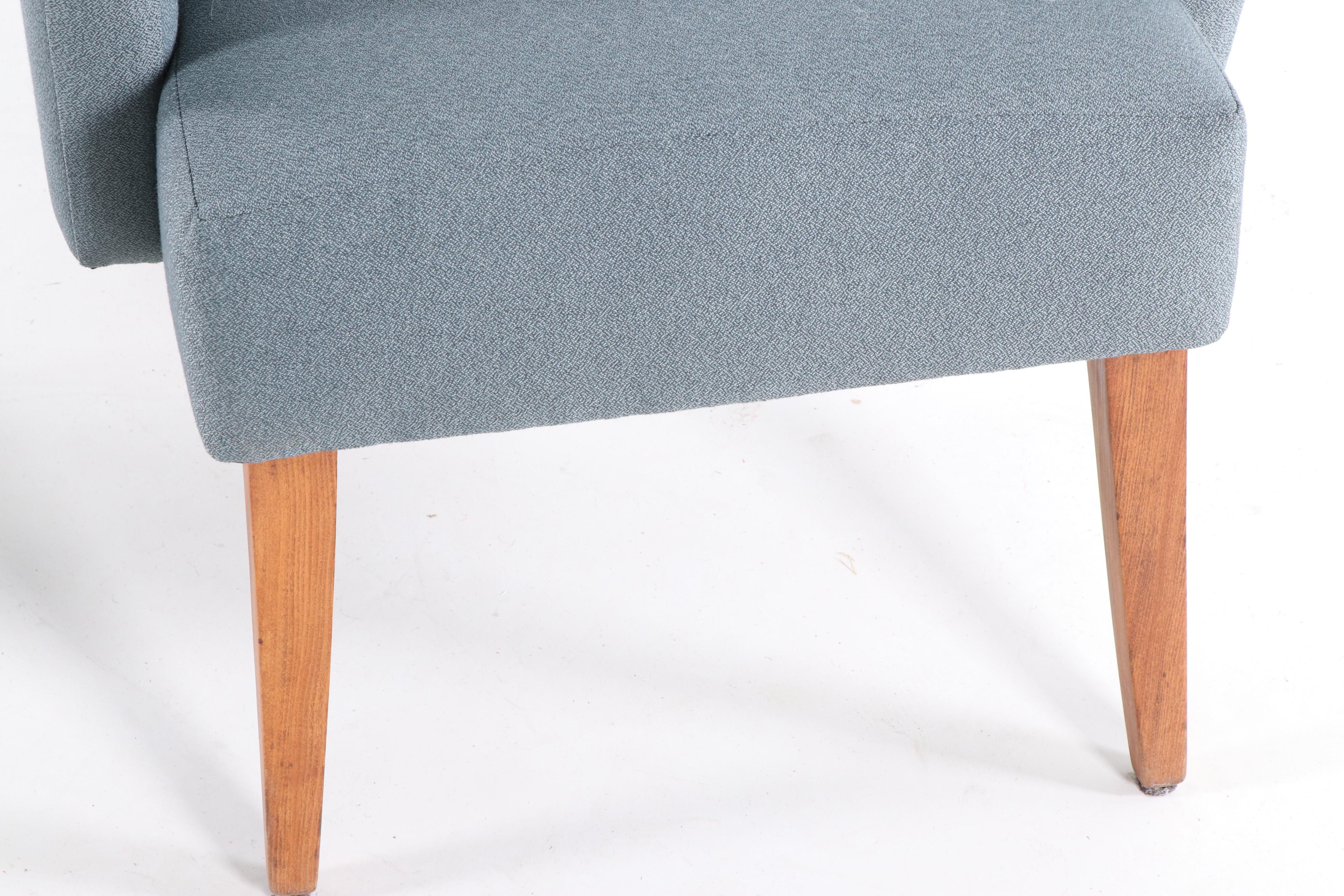 Mid Century Modern Style Upholstered Armchairs