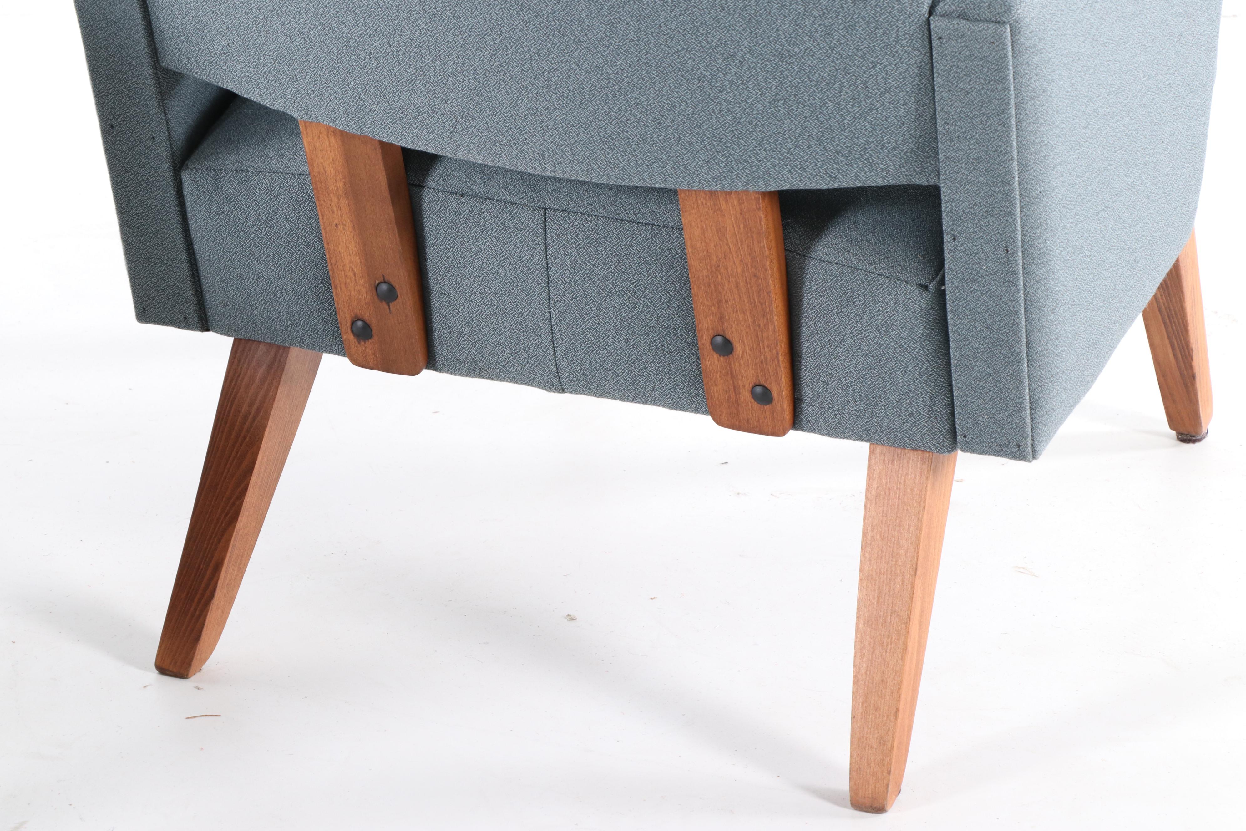 Mid Century Modern Style Upholstered Armchairs