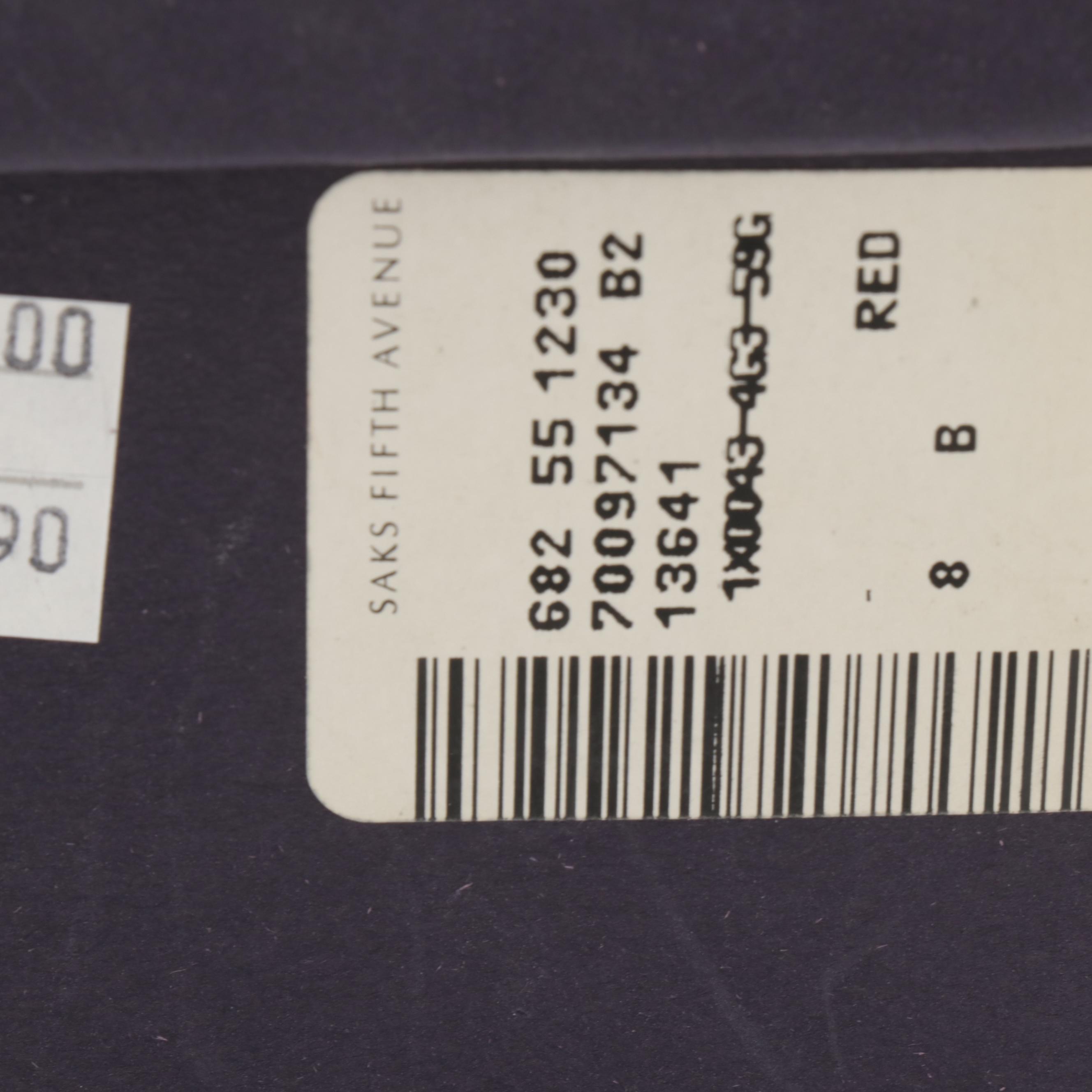 Prada Leather Rosebud Adorned Strappy Heeled Sandals