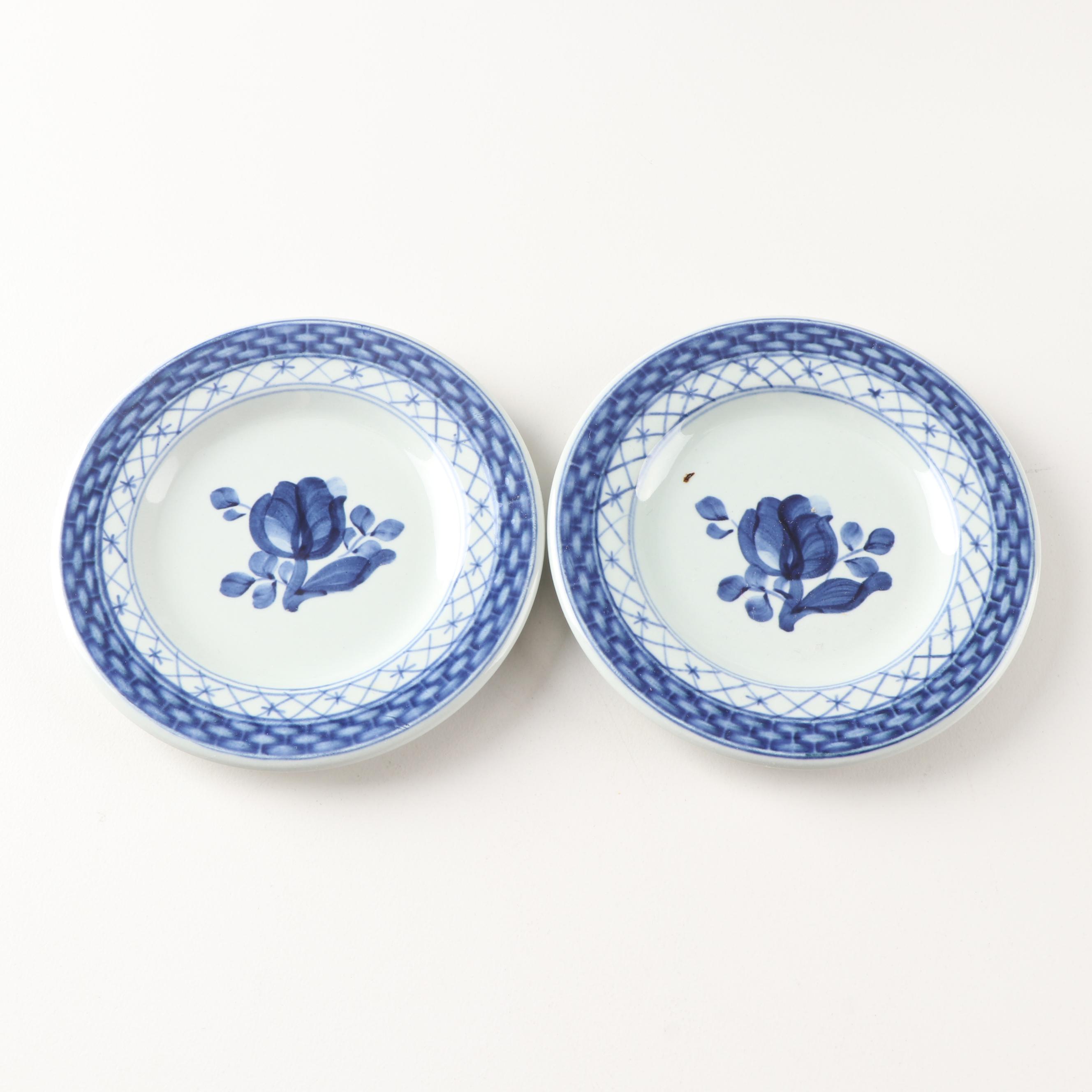 Royal Copenhagen Porcelain "Blue Fluted Plain" and "Tranquebar Blue" Serveware