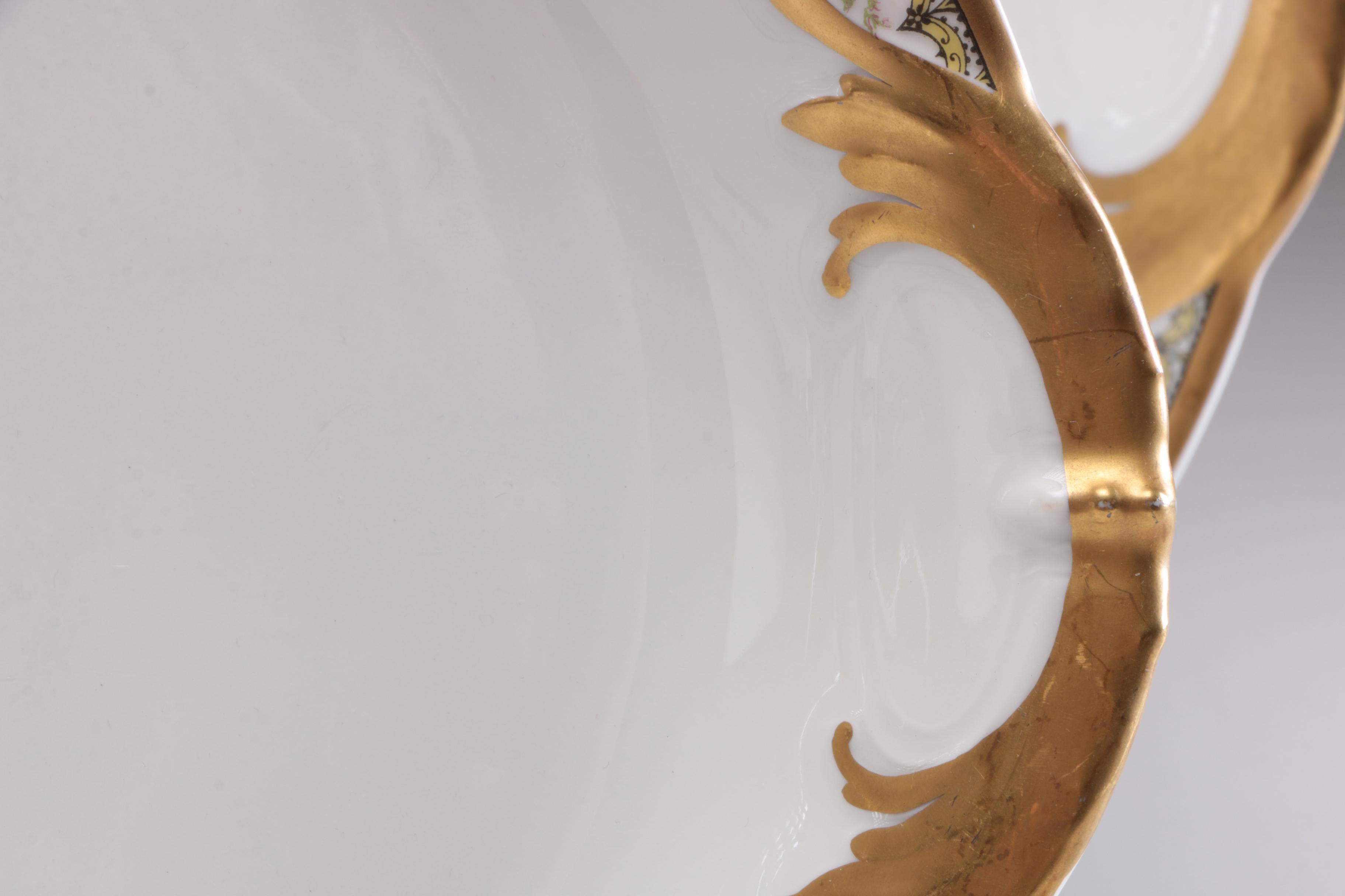 Haviland & Company Porcelain Serving Platters, Mid-Century