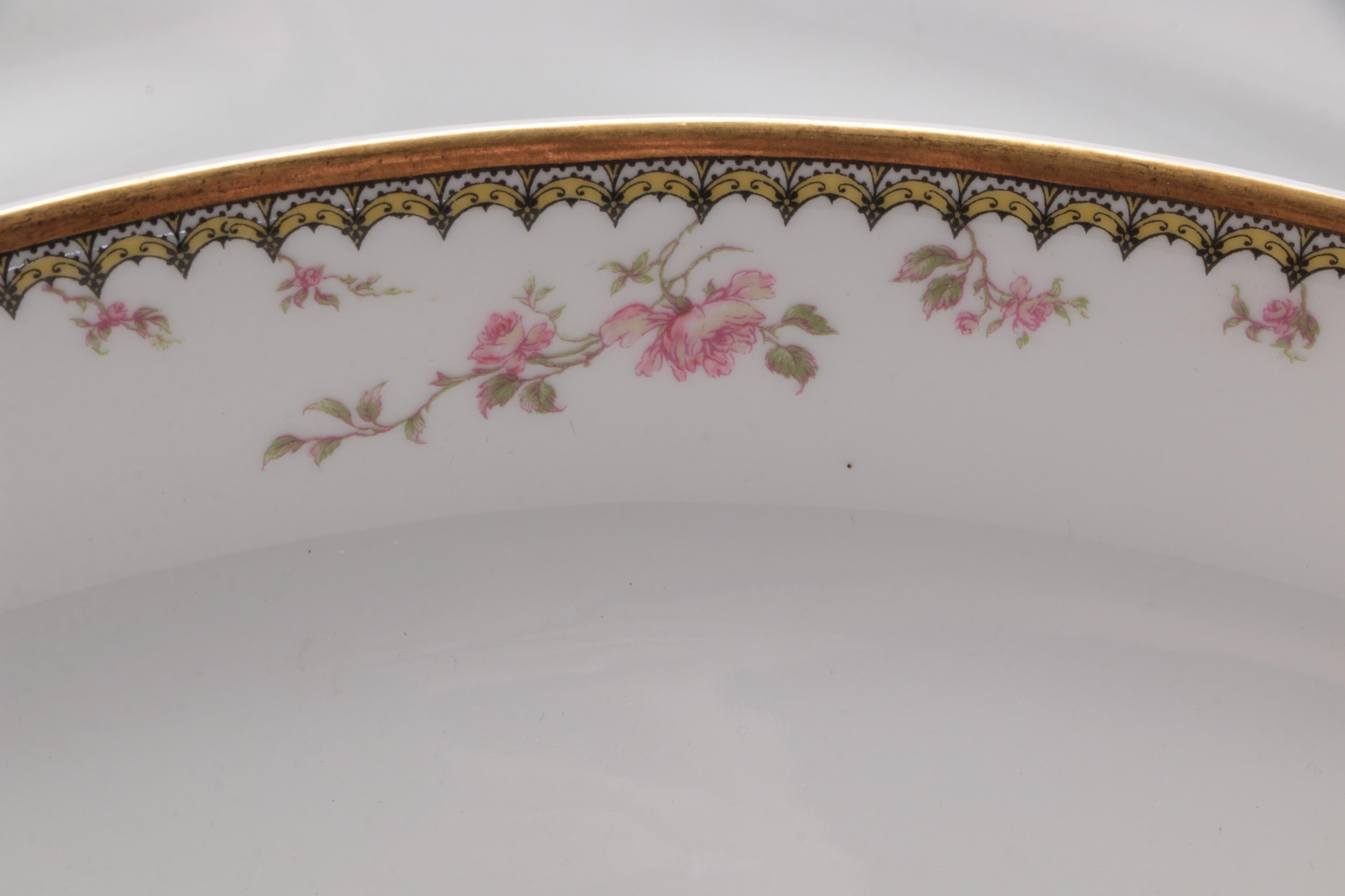 Haviland & Company Porcelain Serving Platters, Mid-Century