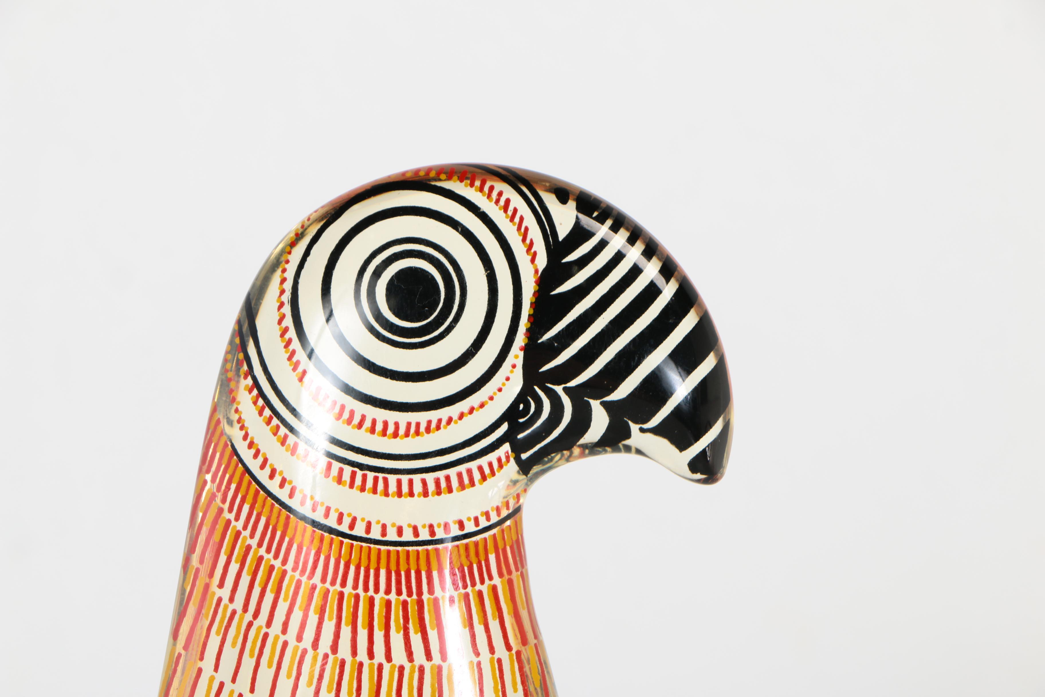 Abraham Palatnik Mid Century Lucite Parrot