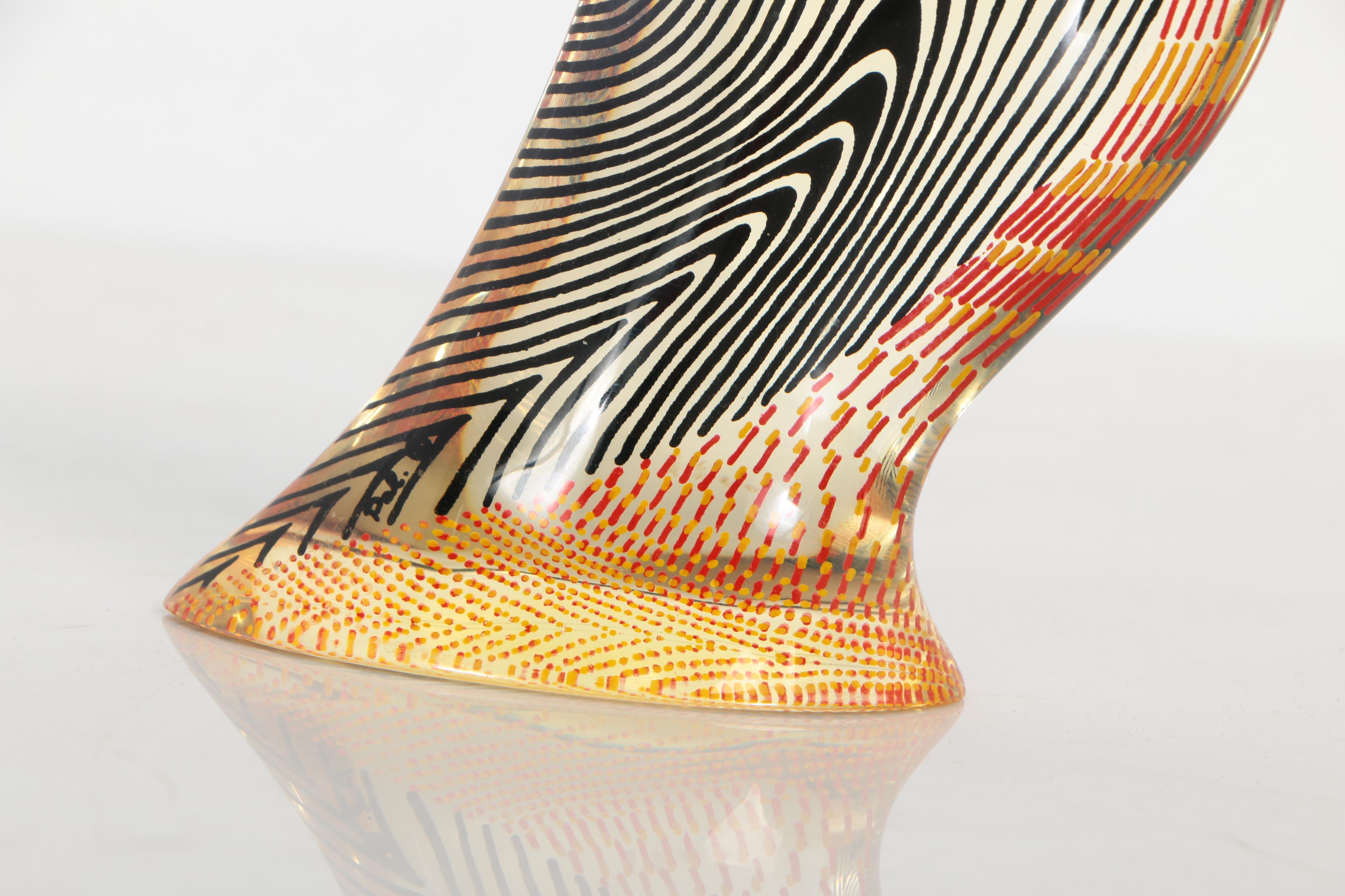 Abraham Palatnik Mid Century Lucite Parrot