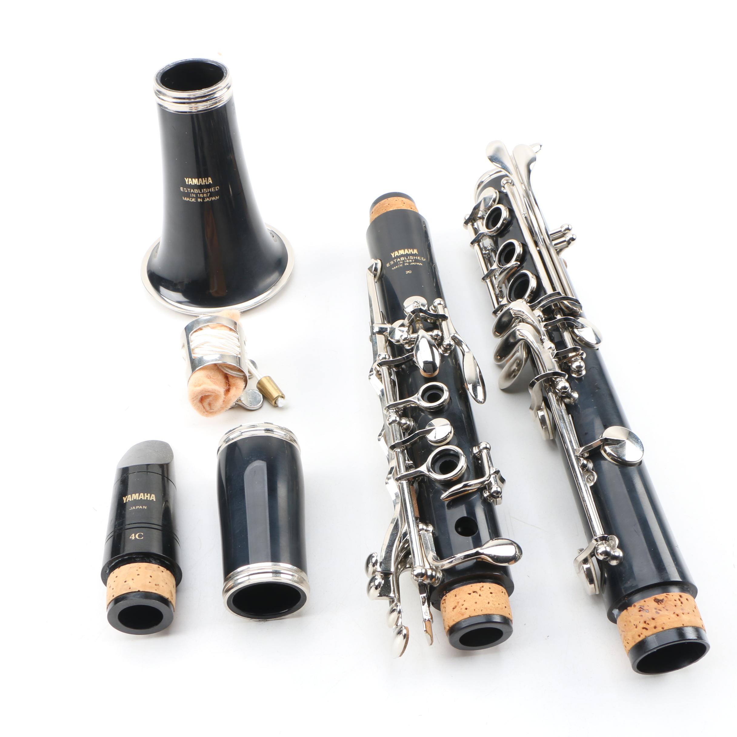Yamaha Model 20 B-Flat Clarinet with Case