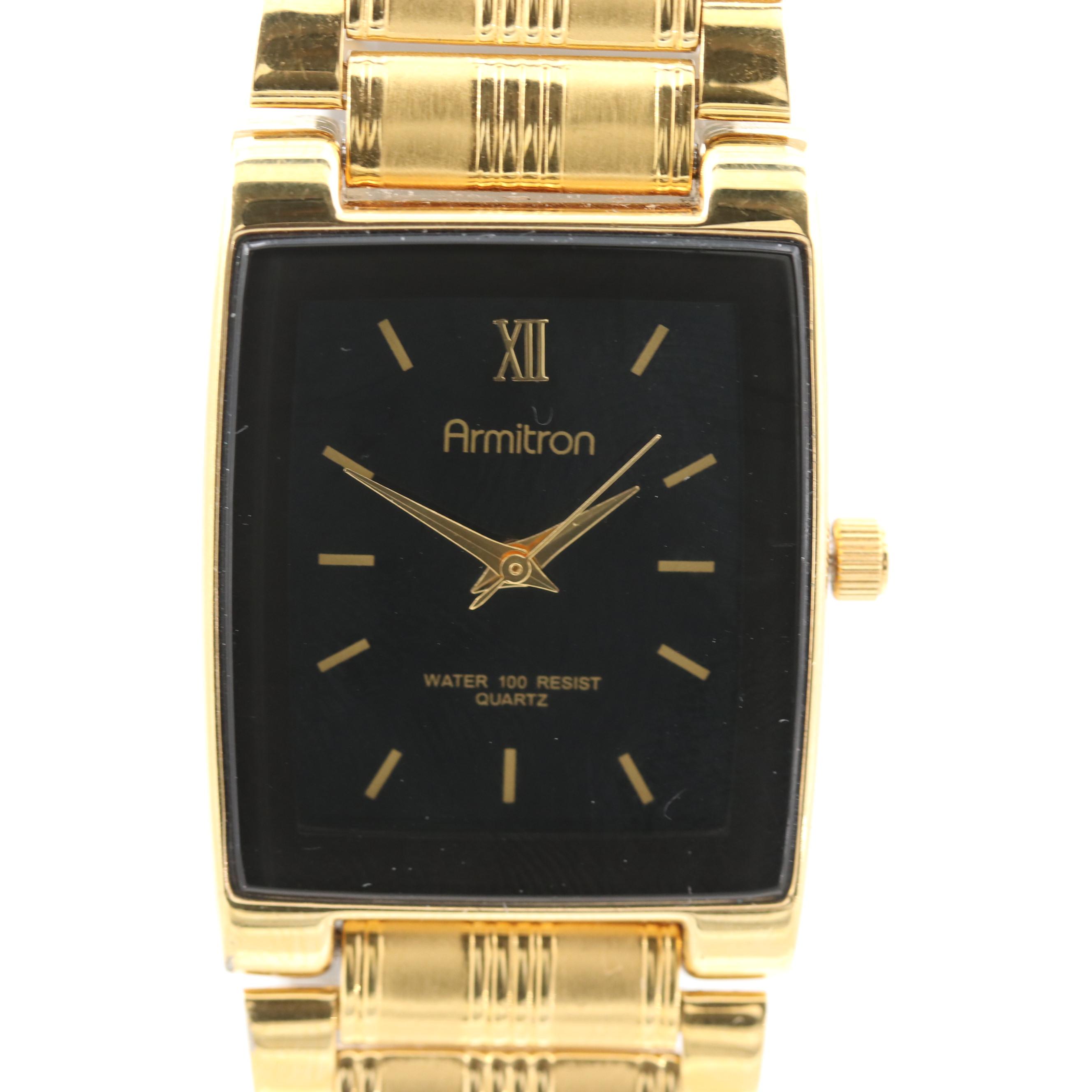 Elgin Yellow Tone, Two Tone With Diamonds and Armitron Yellow Tone Watches