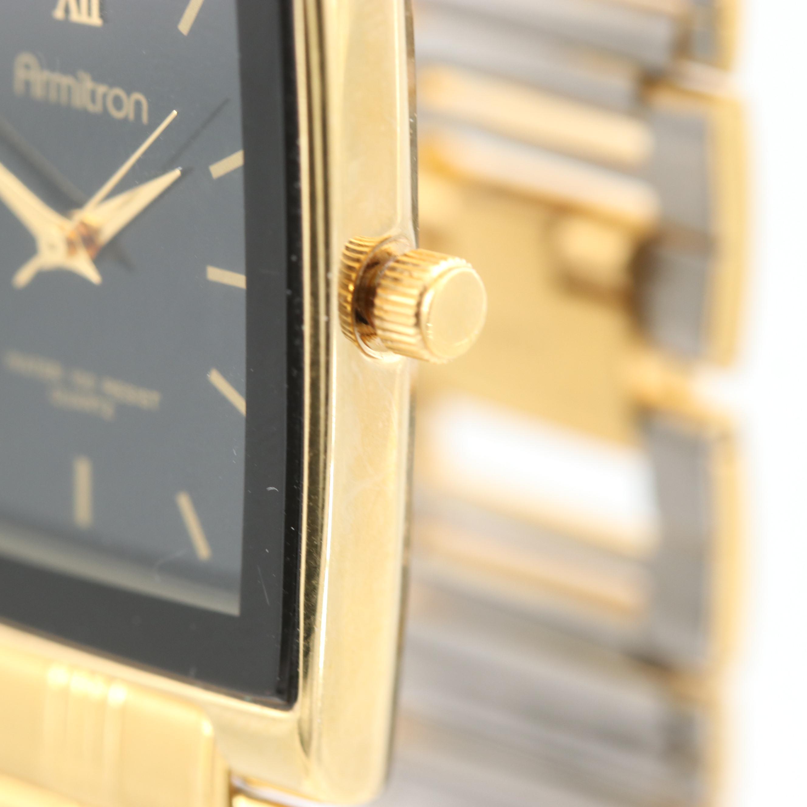 Elgin Yellow Tone, Two Tone With Diamonds and Armitron Yellow Tone Watches