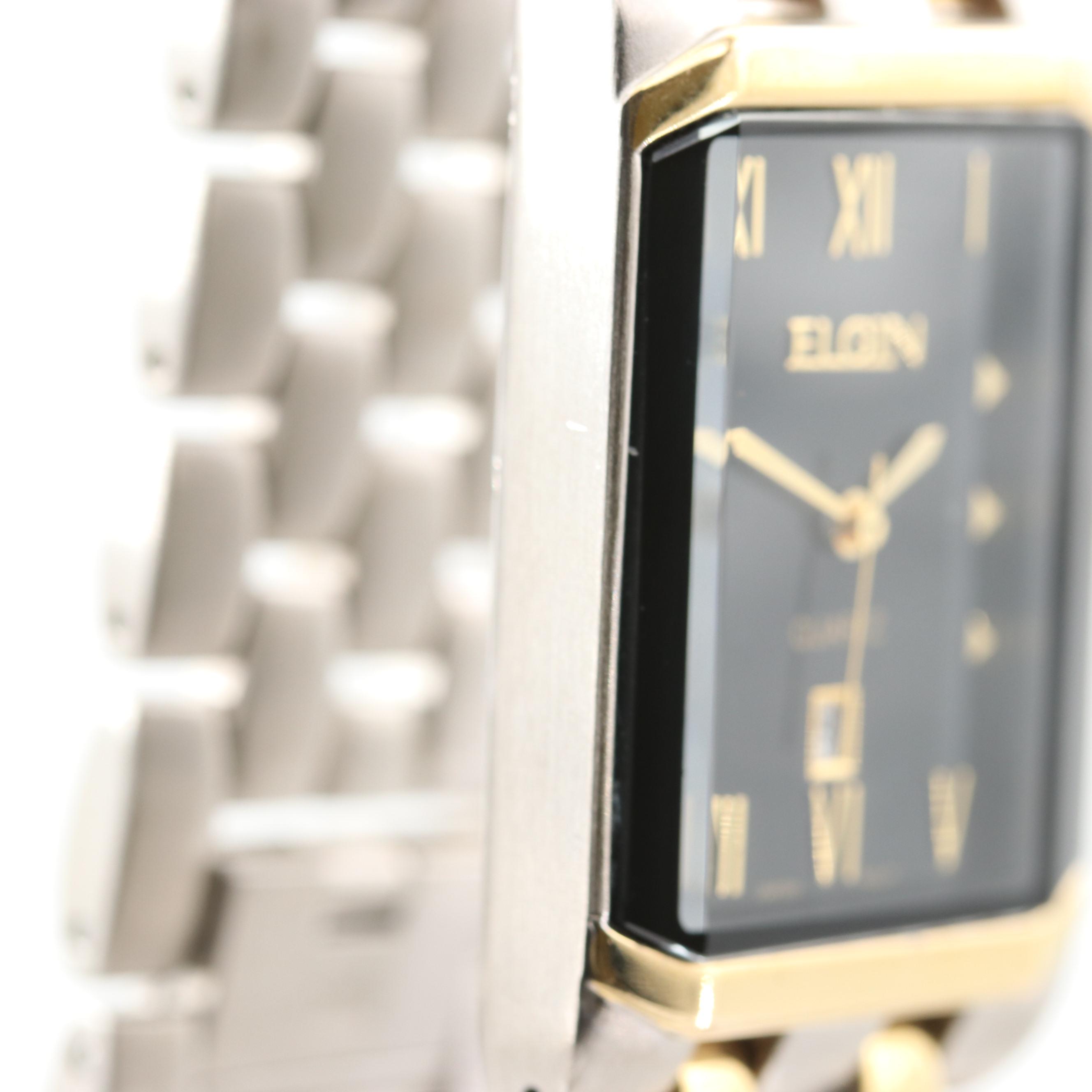 Elgin Yellow Tone, Two Tone With Diamonds and Armitron Yellow Tone Watches