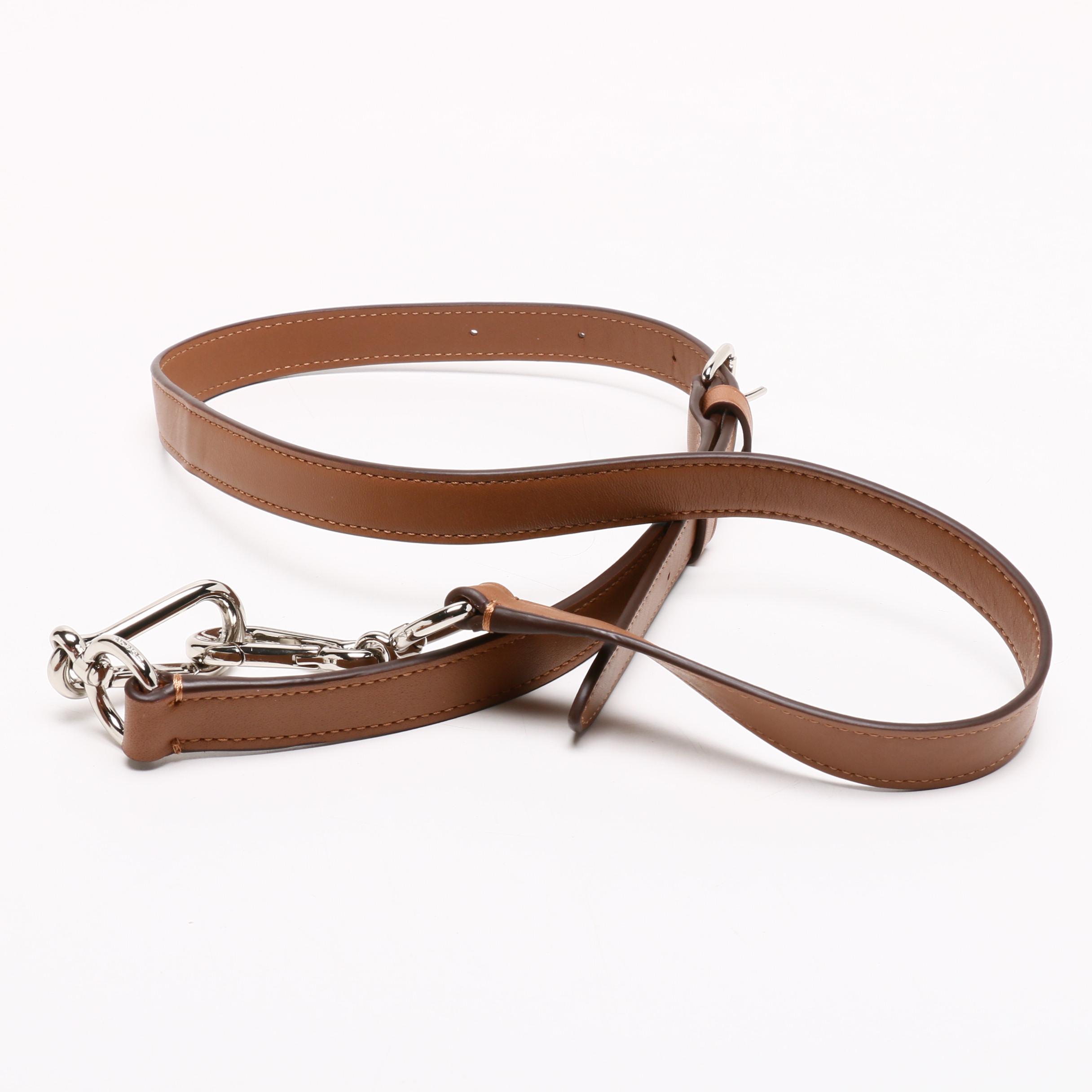 Coach New York Nomad Hobo Bag in Saddle Glove Tan Leather