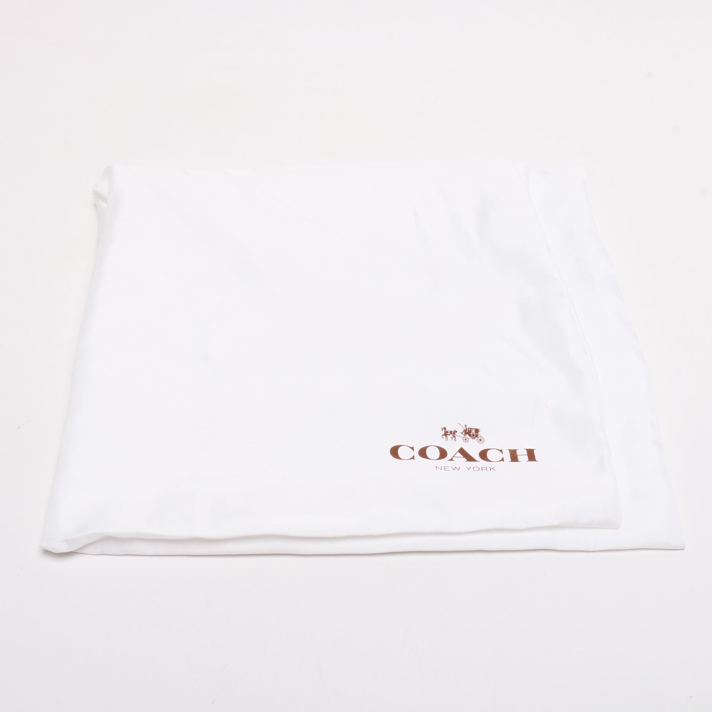 Coach New York Nomad Hobo Bag in Saddle Glove Tan Leather