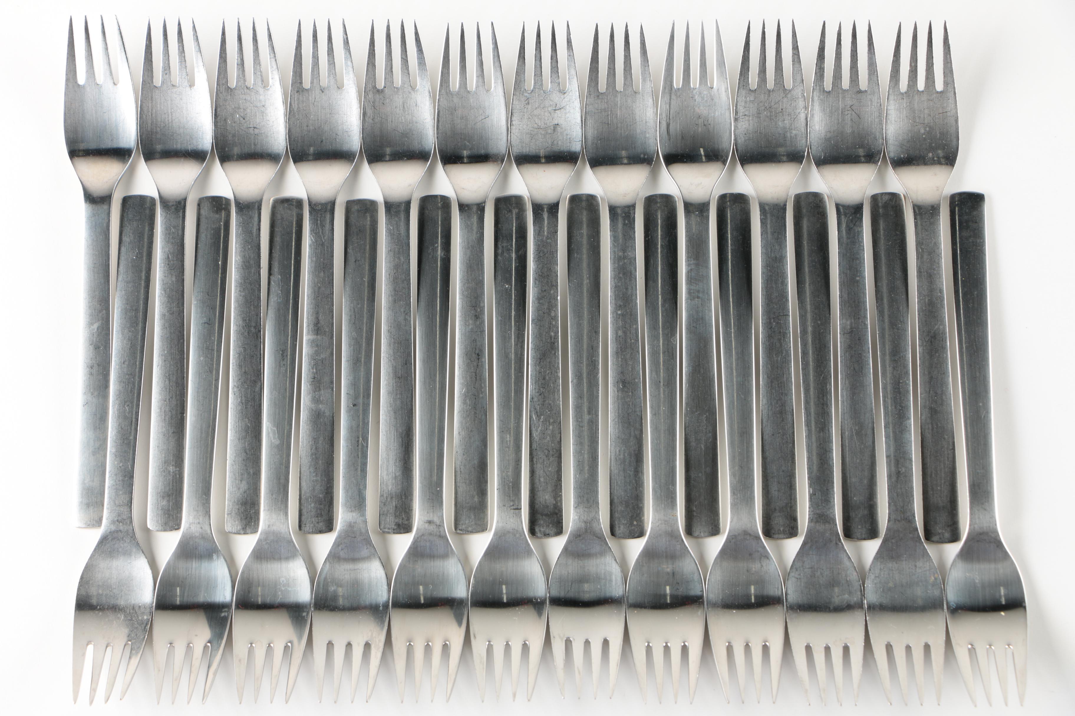 Georg Jensen "New York" Stainless Steel Flatware