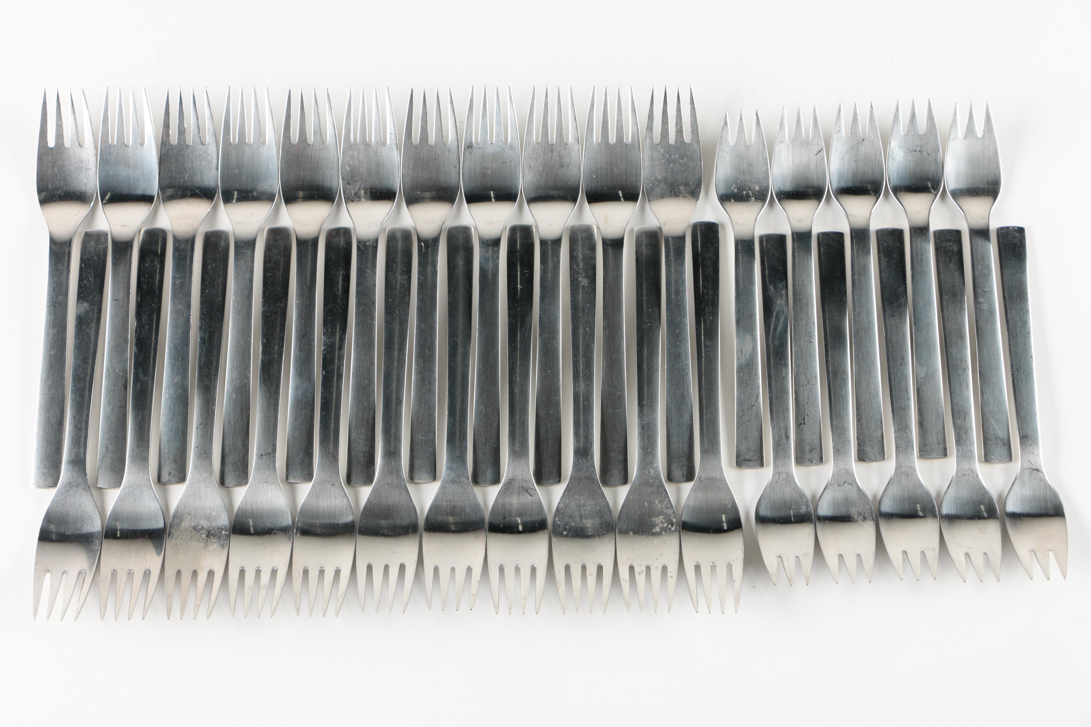 Georg Jensen "New York" Stainless Steel Flatware