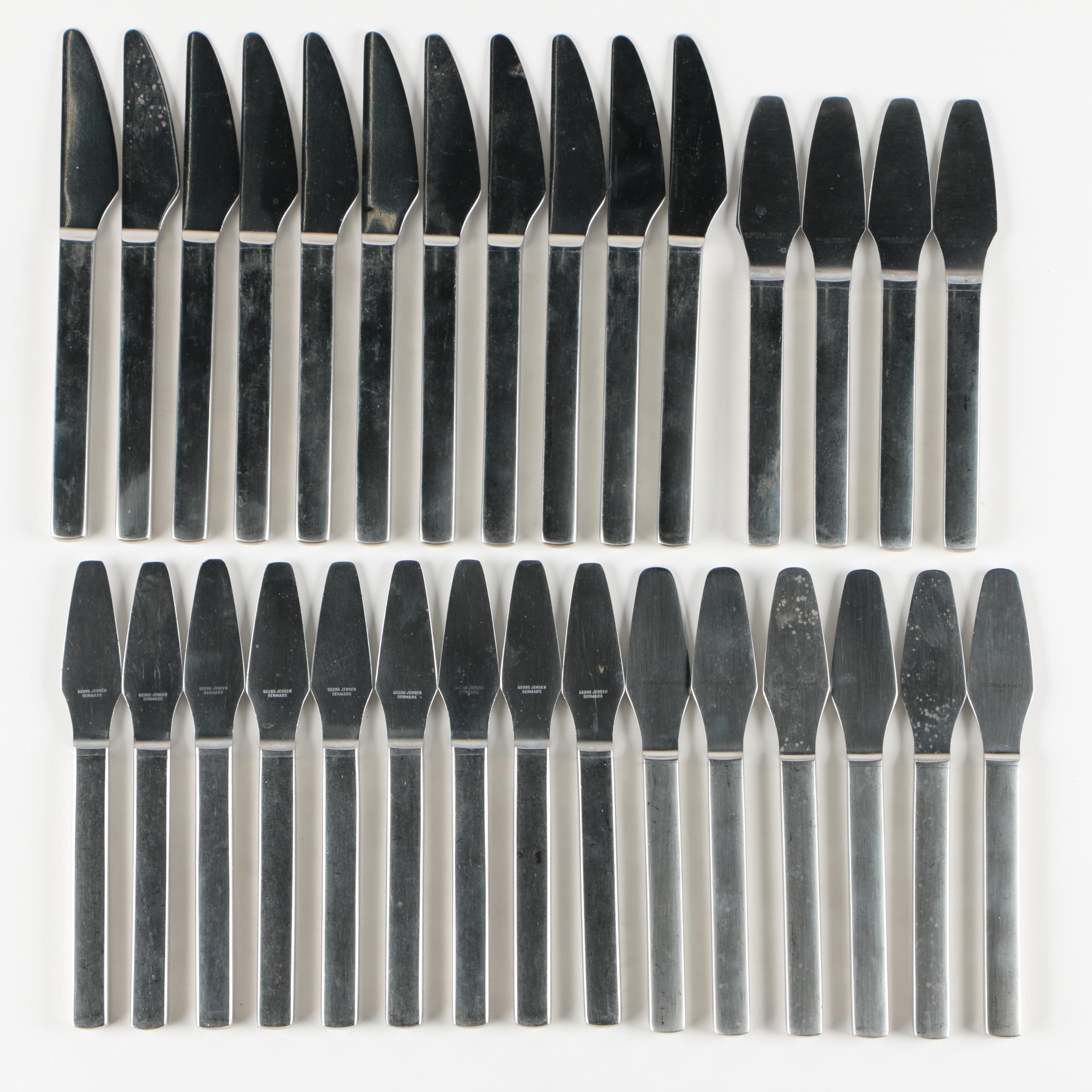 Georg Jensen "New York" Stainless Steel Flatware