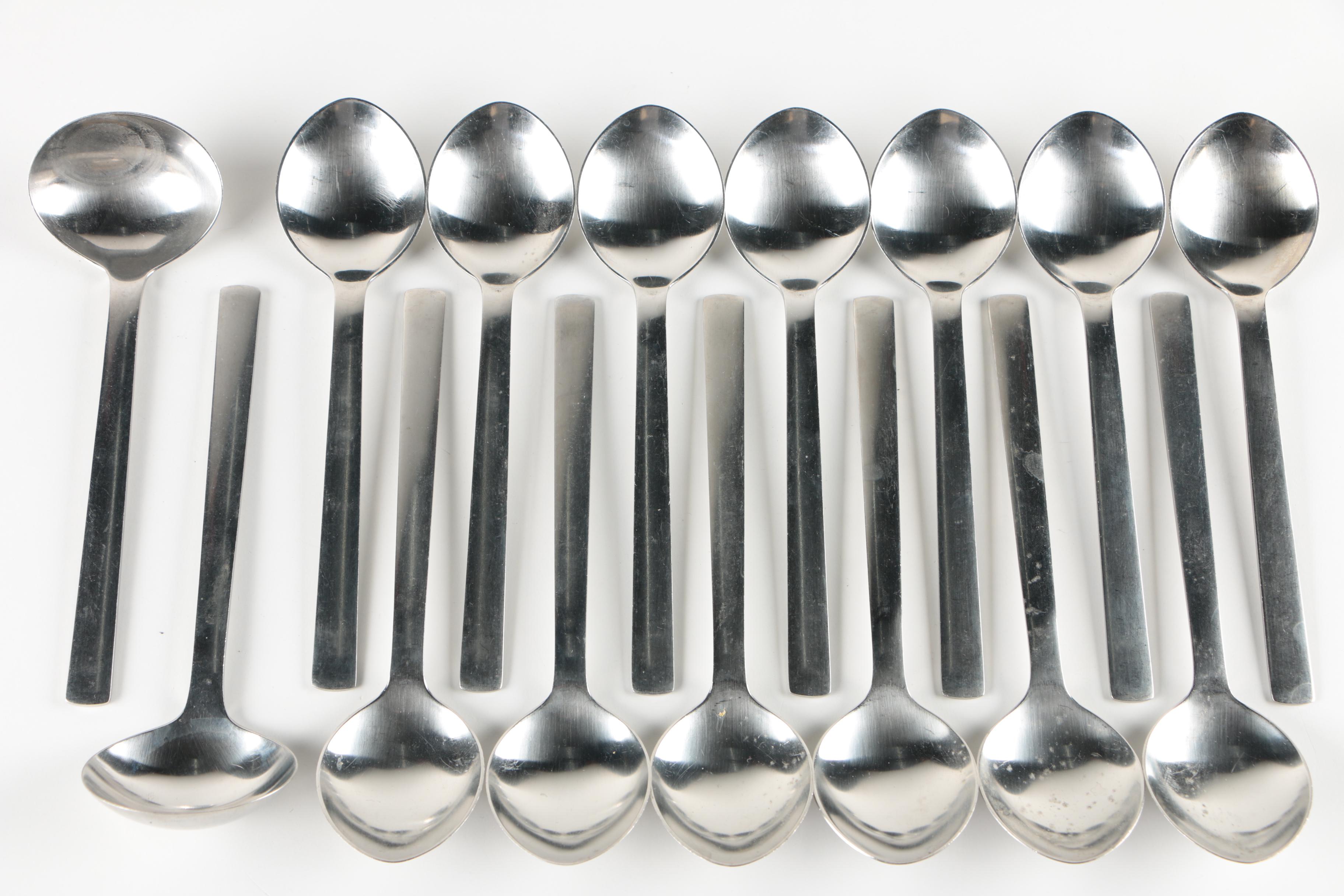 Georg Jensen "New York" Stainless Steel Flatware