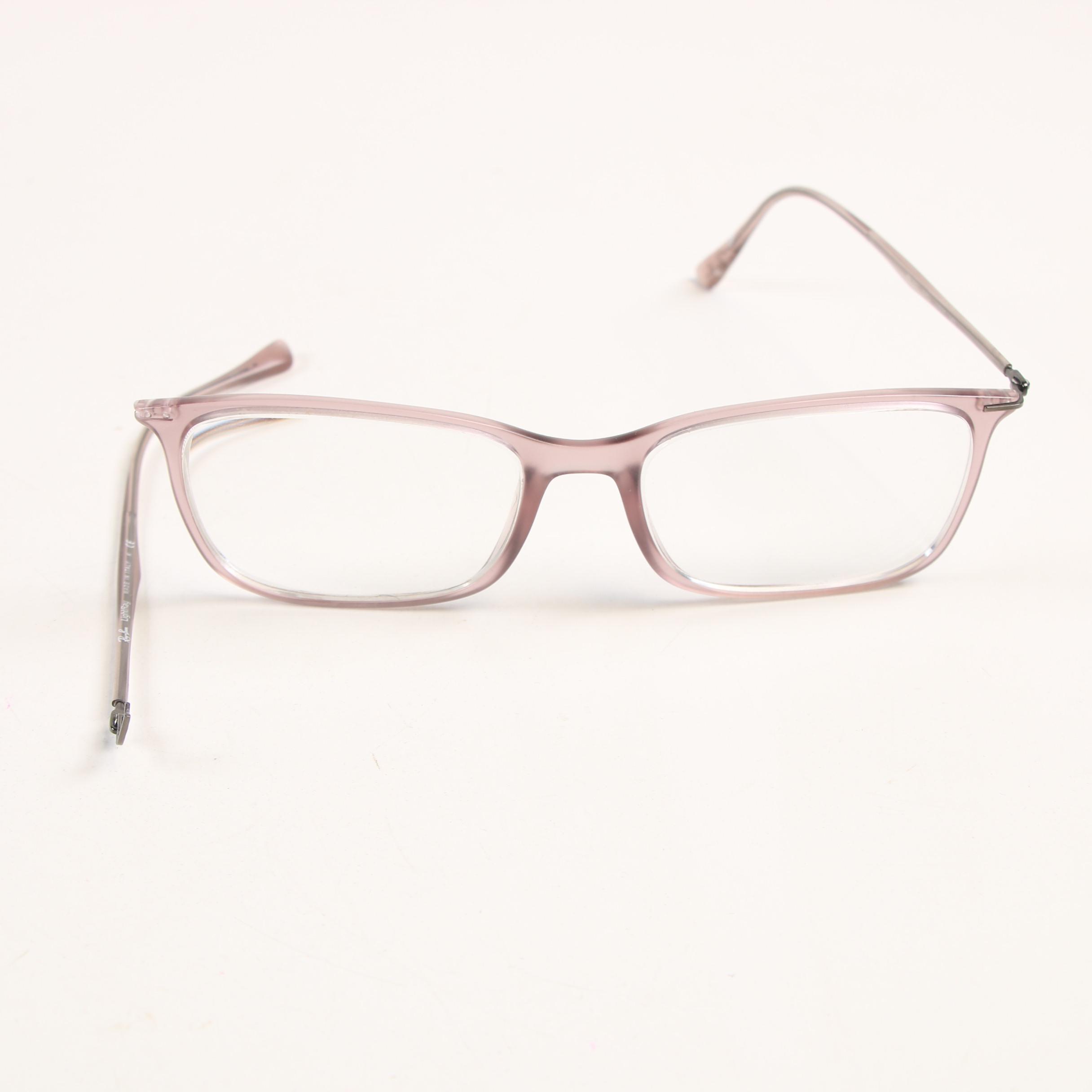 Prada and Ray-Ban Sunglasses with Ray-Ban Prescription Eyeglasses