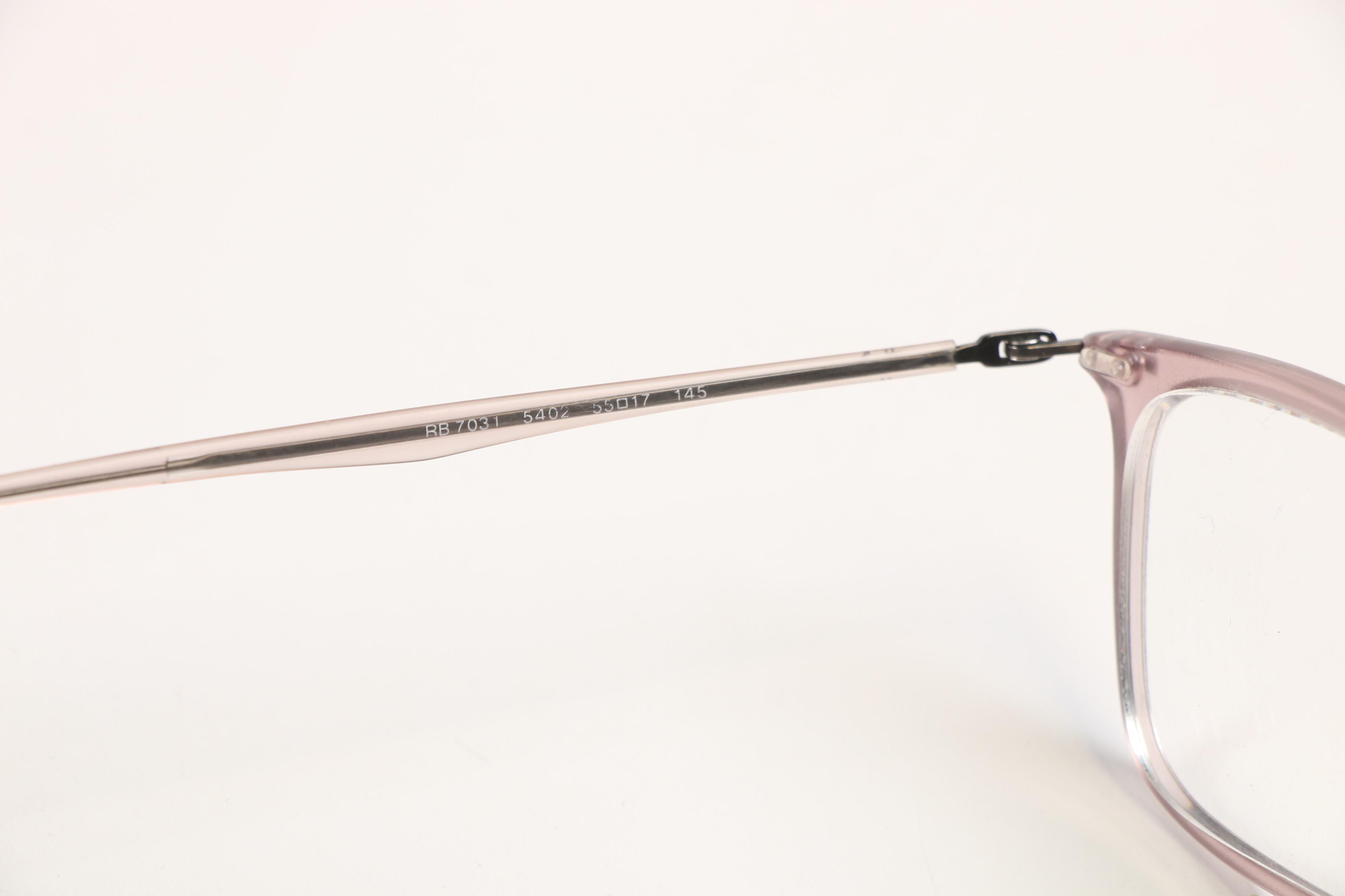 Prada and Ray-Ban Sunglasses with Ray-Ban Prescription Eyeglasses