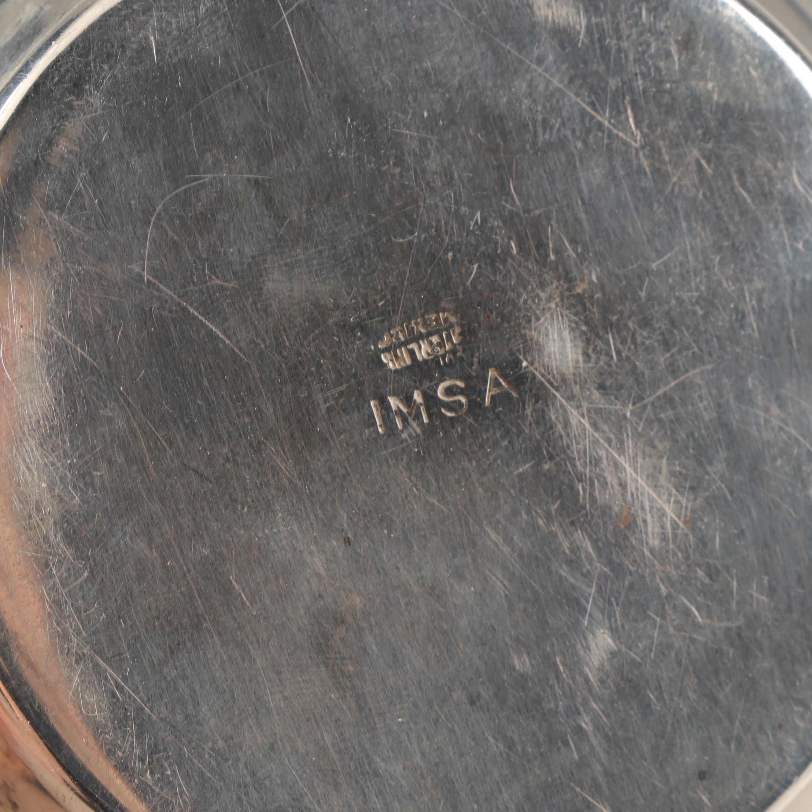 Mexican Sterling Nut Dishes