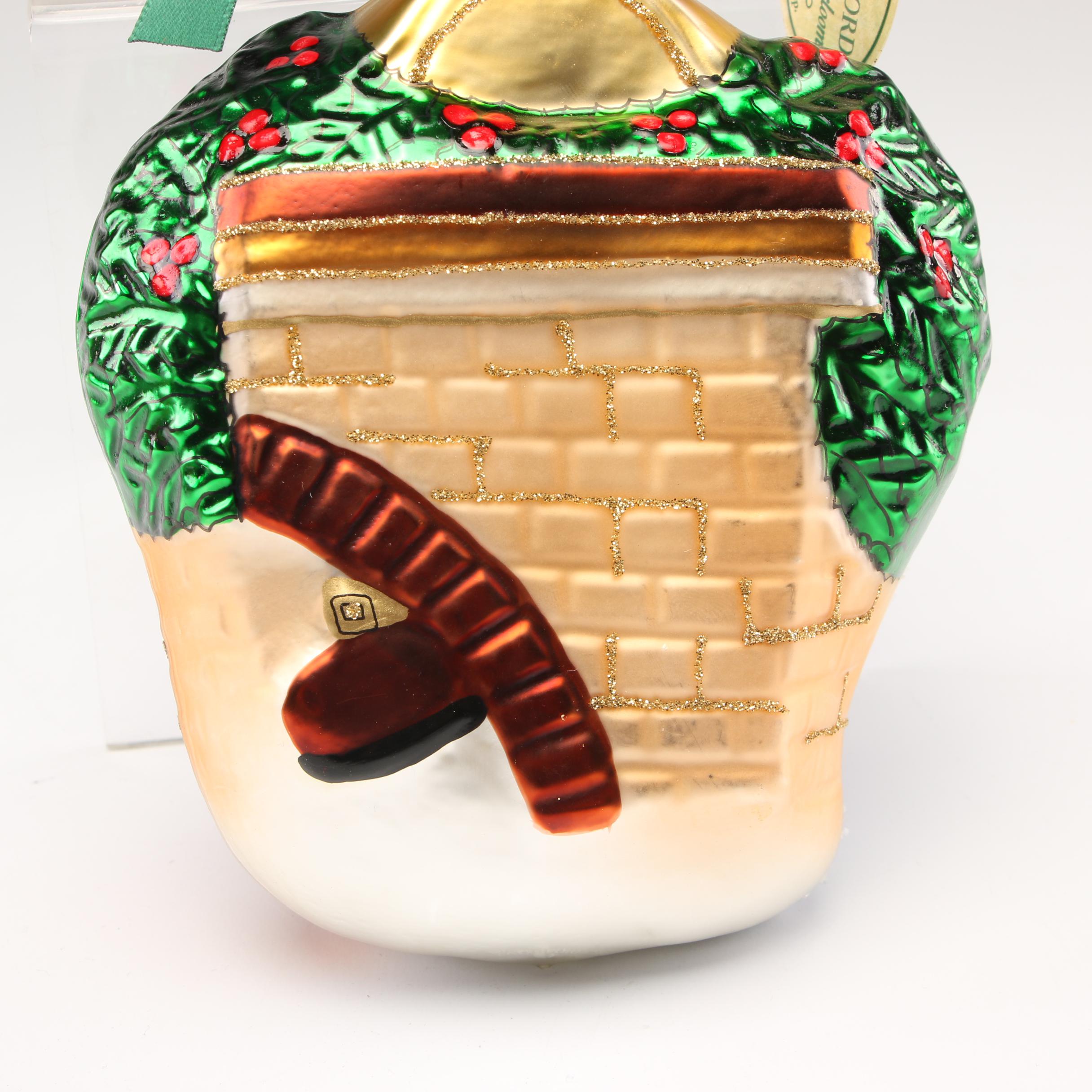 Waterford Holiday Heirlooms "Not A Creature Was Stirring" Ornament