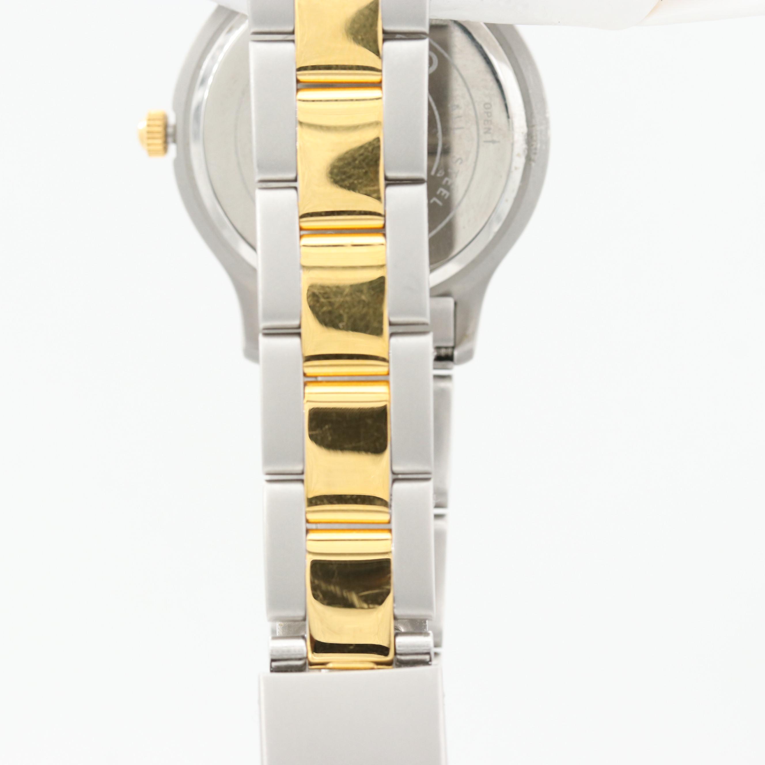 Movado Junior Sport Museum Two Tone Quartz Watch