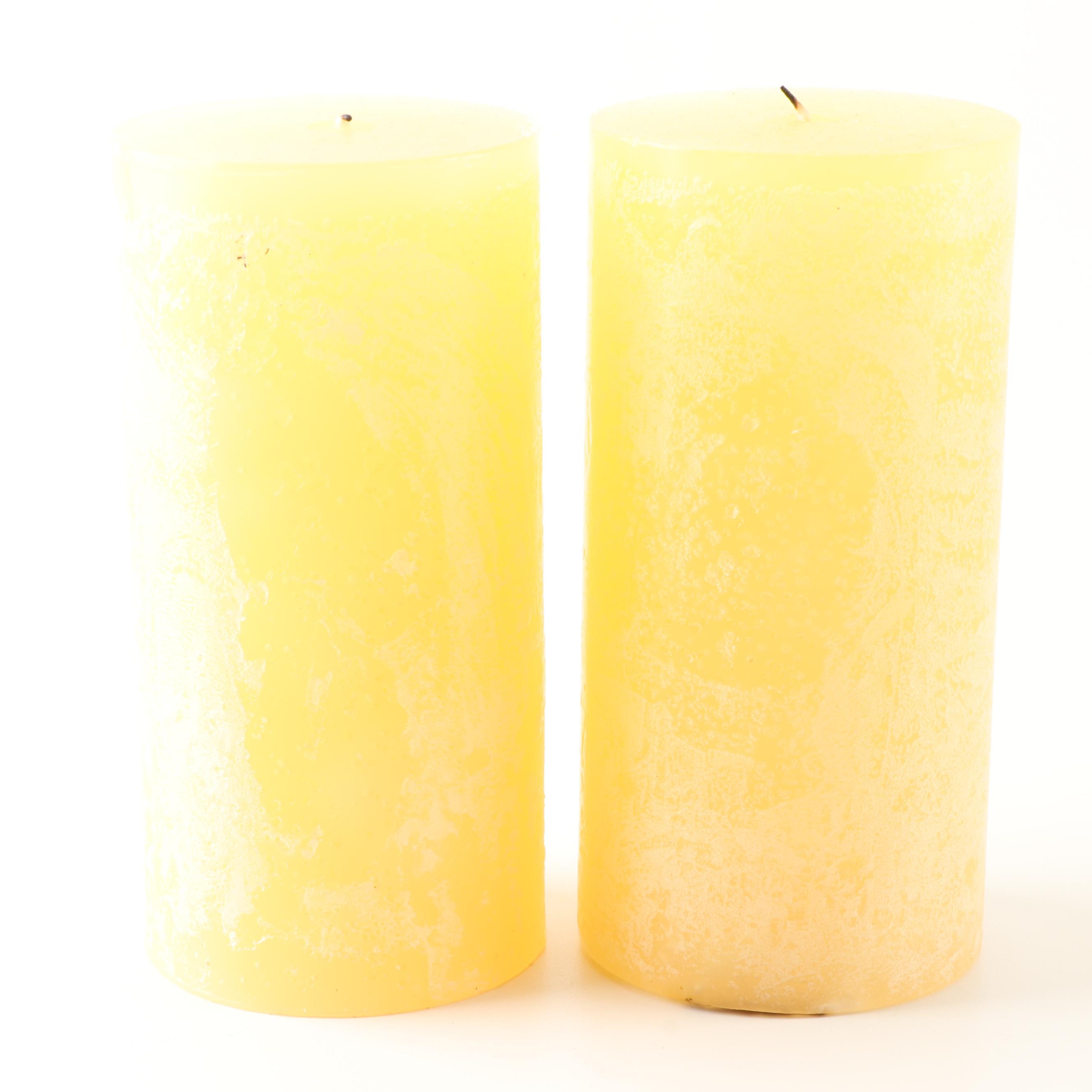 Assortment of Candles Including Vera Bradley and Tory Burch