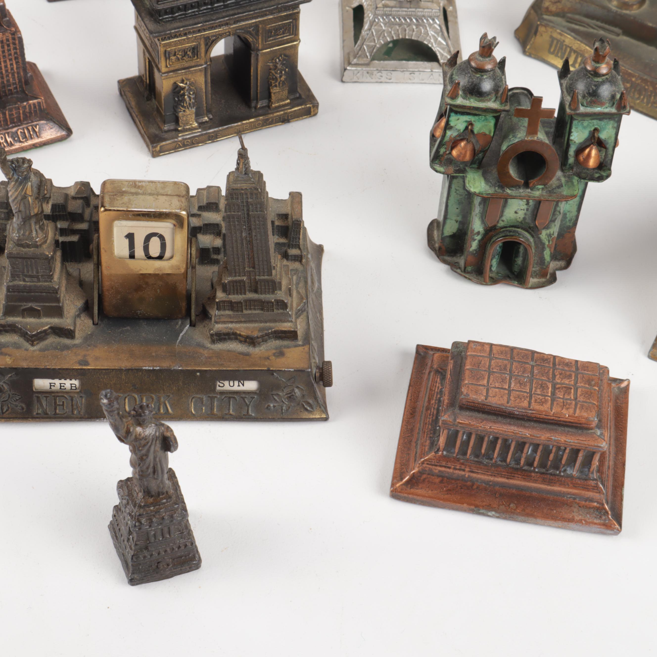 Souvenir Buildings Miniature Monuments