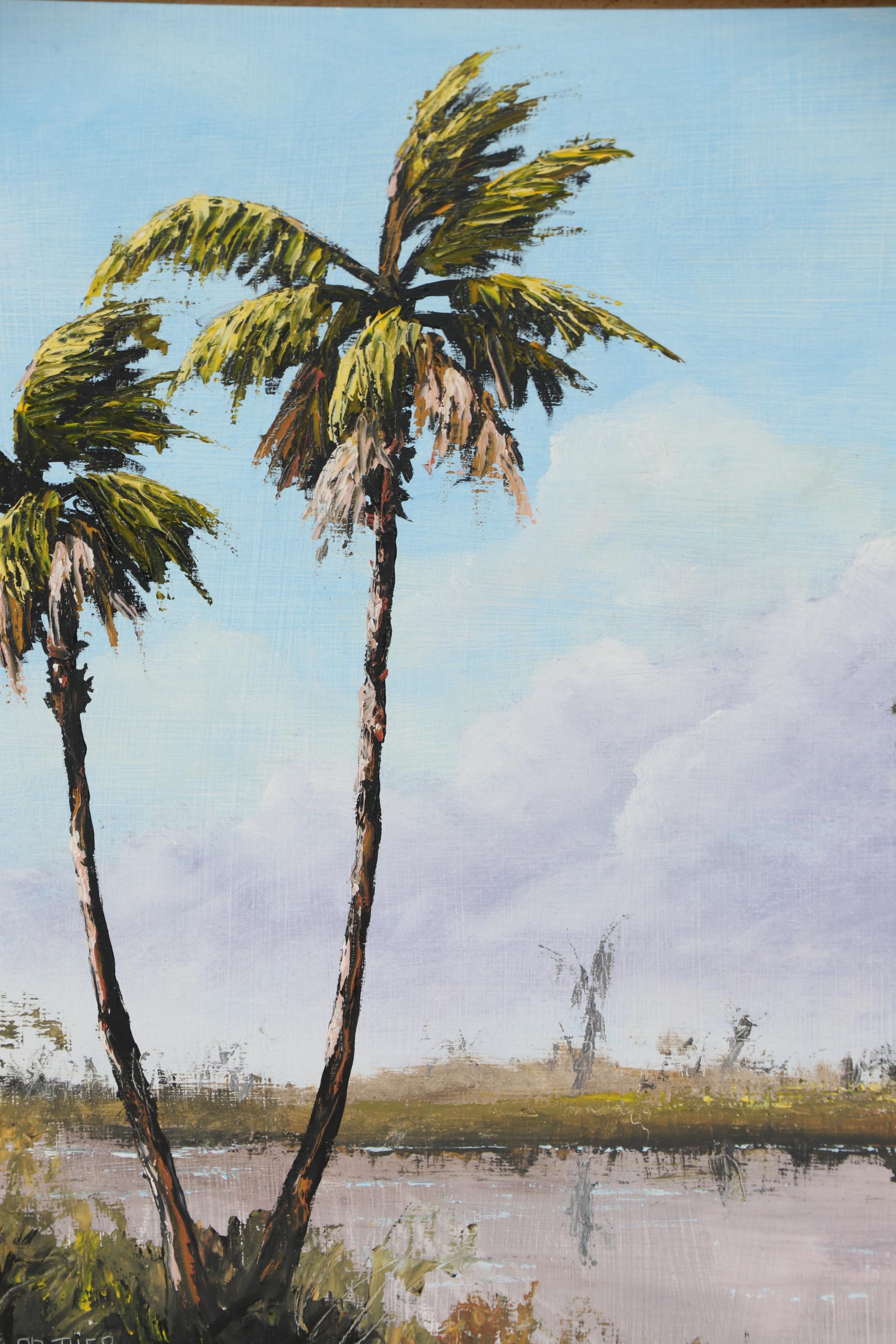 Stan Prather Landscape Oil Painting