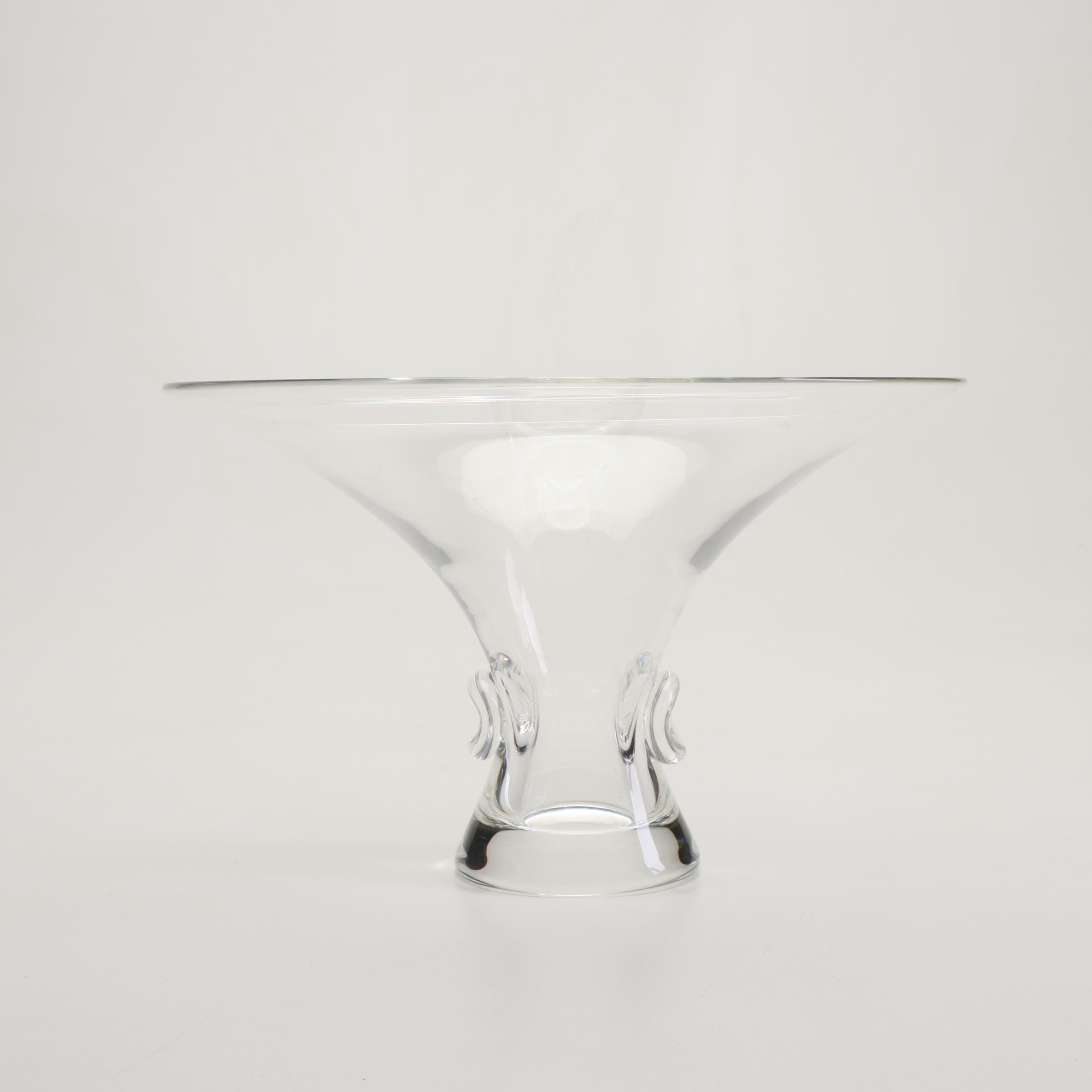 Steuben Art Glass Bouquet Vase Designed by George Thompson