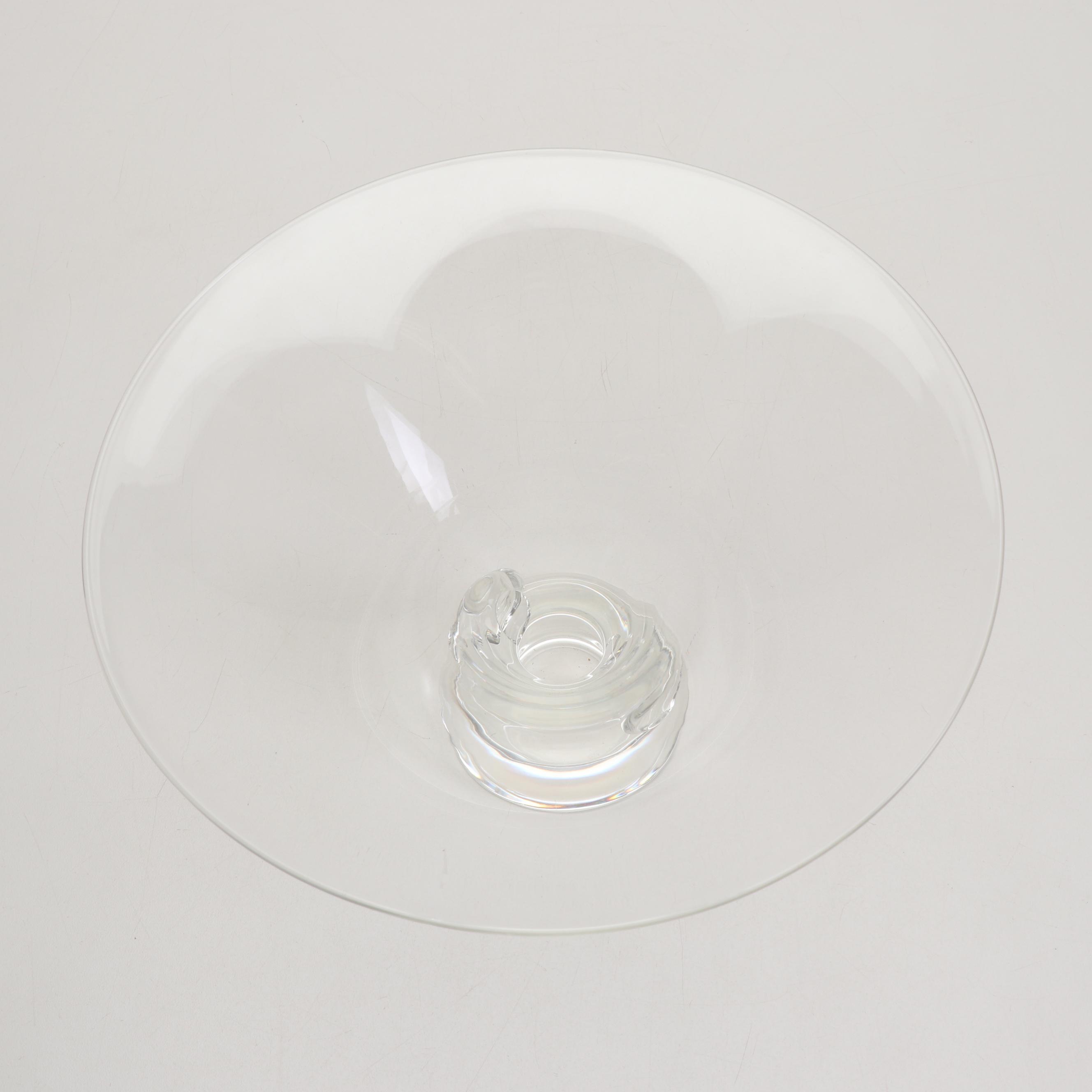 Steuben Art Glass Bouquet Vase Designed by George Thompson