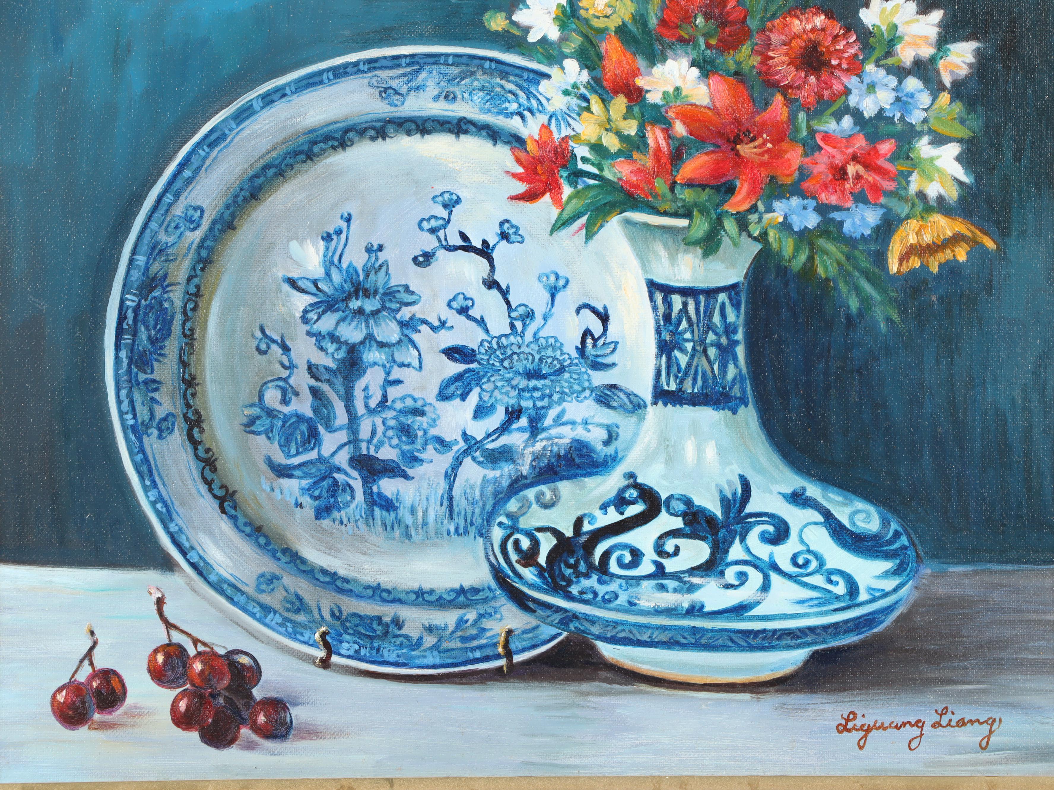 Liguang Liang Still Life Oil Painting